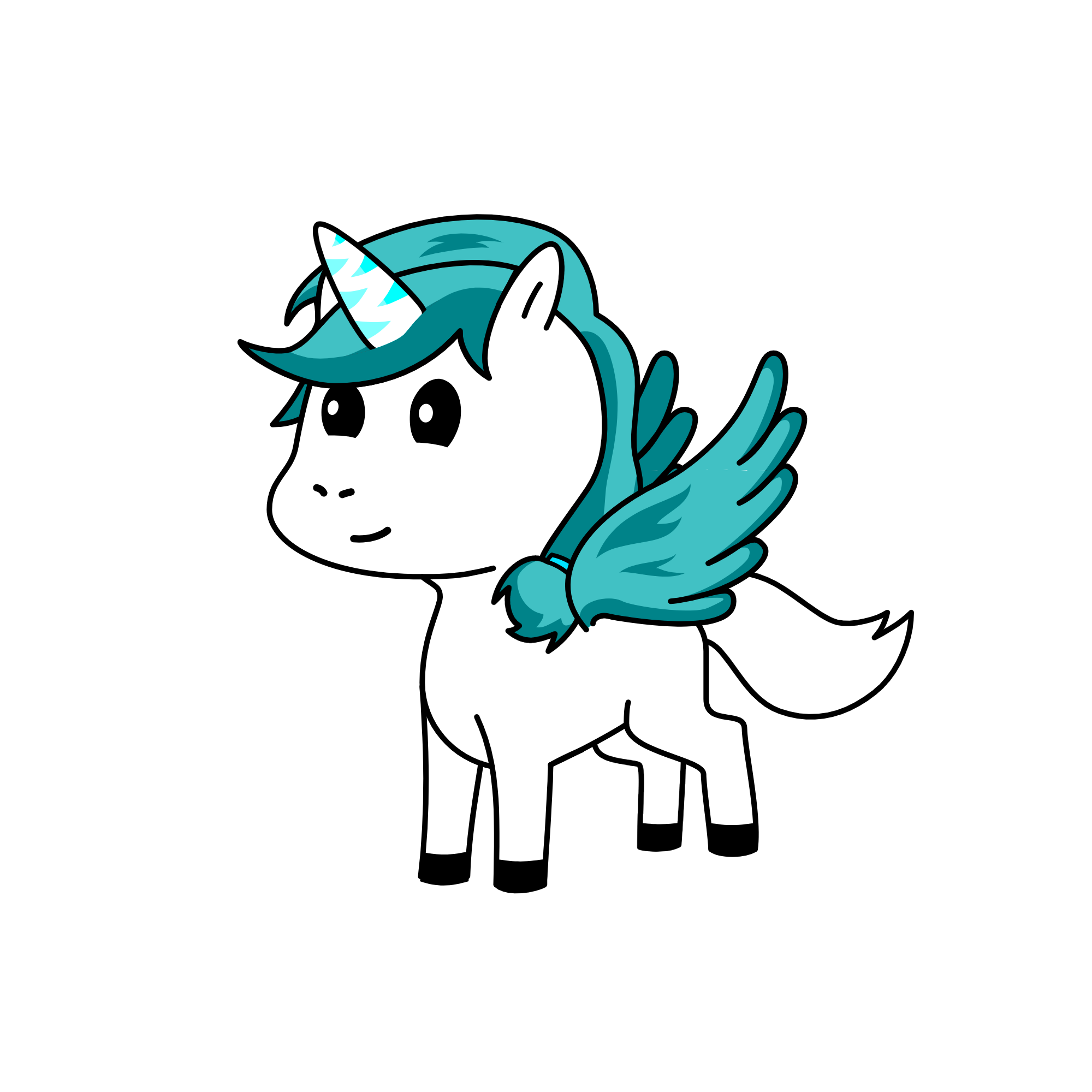 noon sun, the unicorn