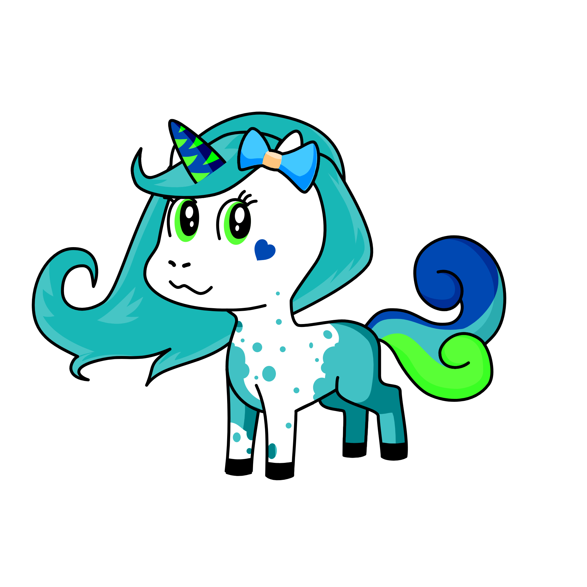 ocean, the unicorn