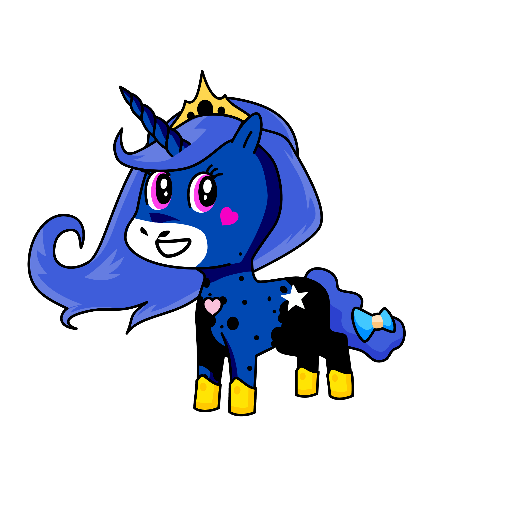 luna, the unicorn