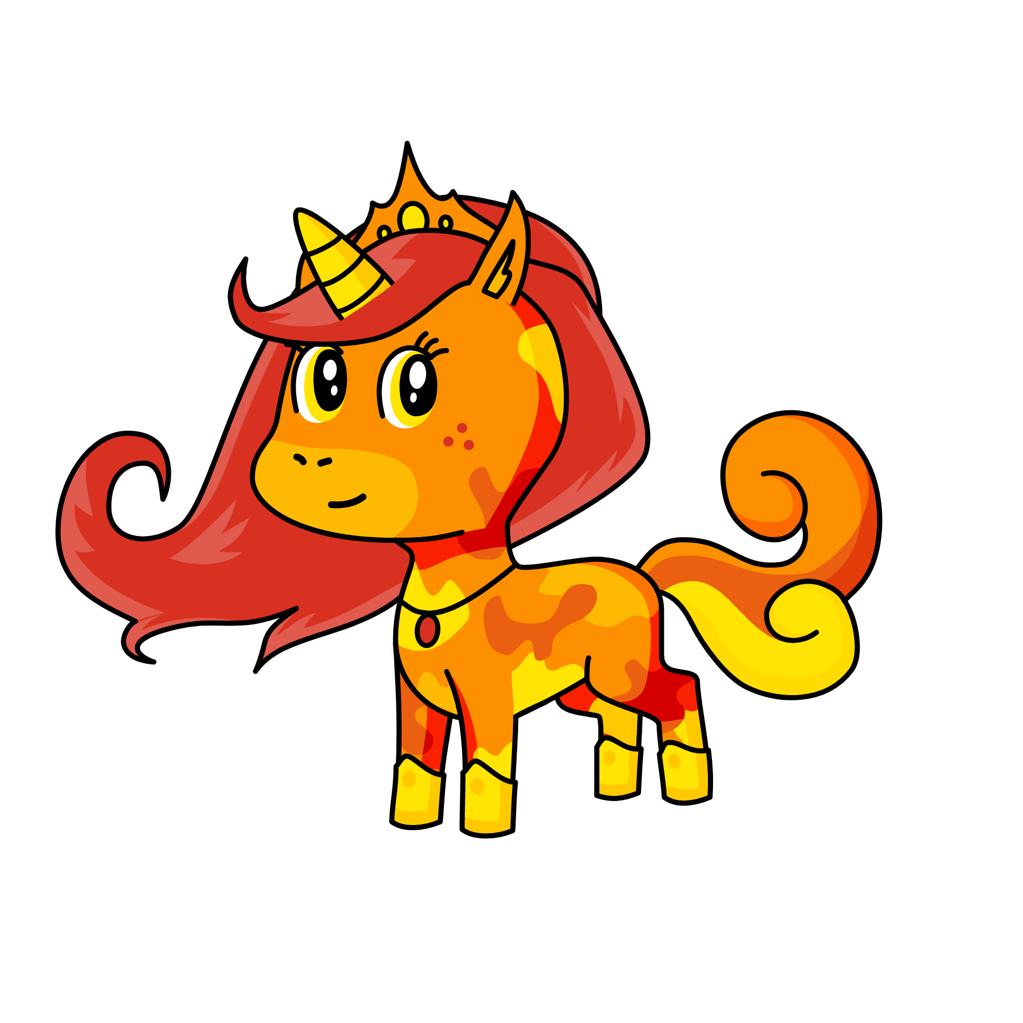 Fireball, the unicorn