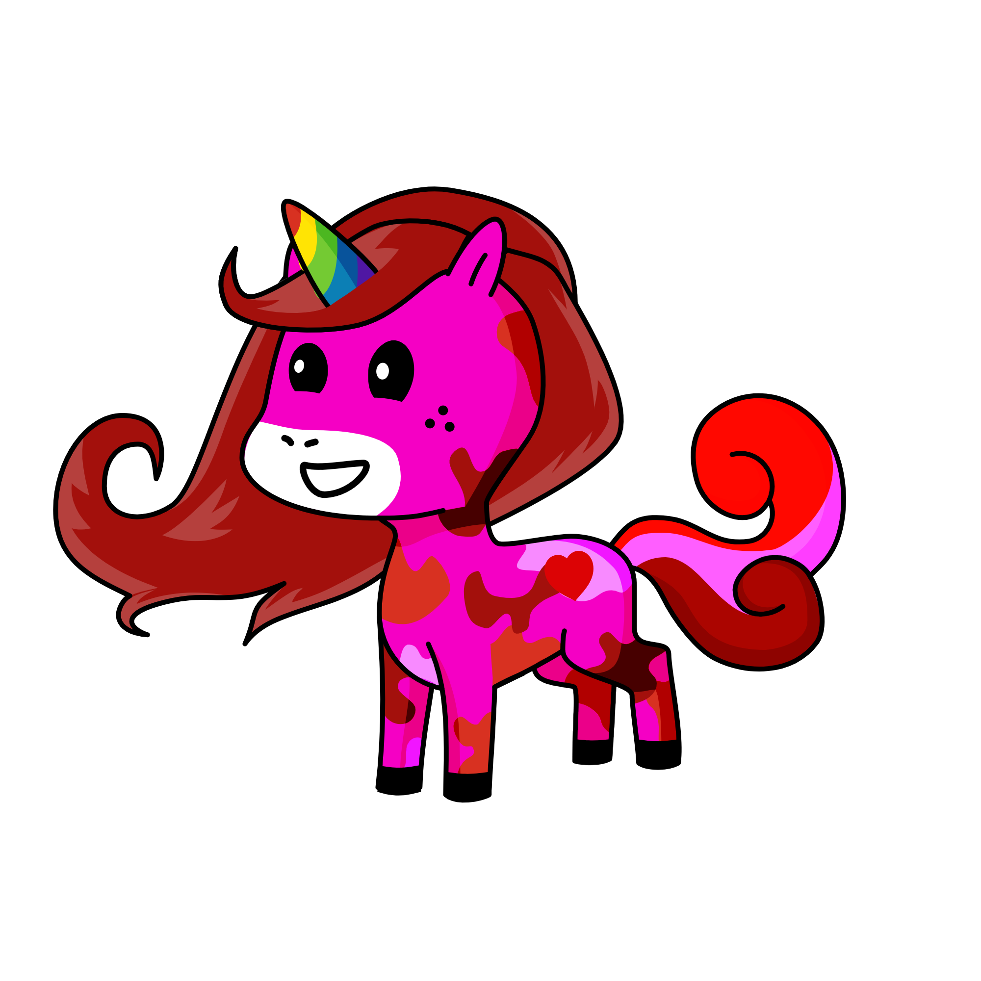 Luv, the unicorn