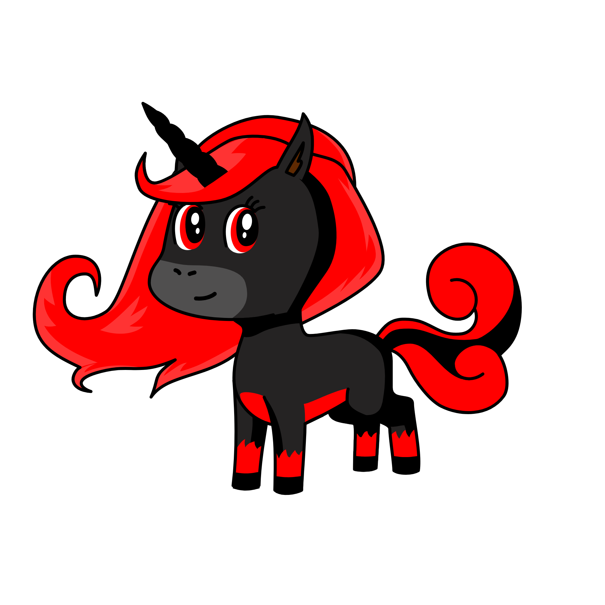 Shadow, the unicorn