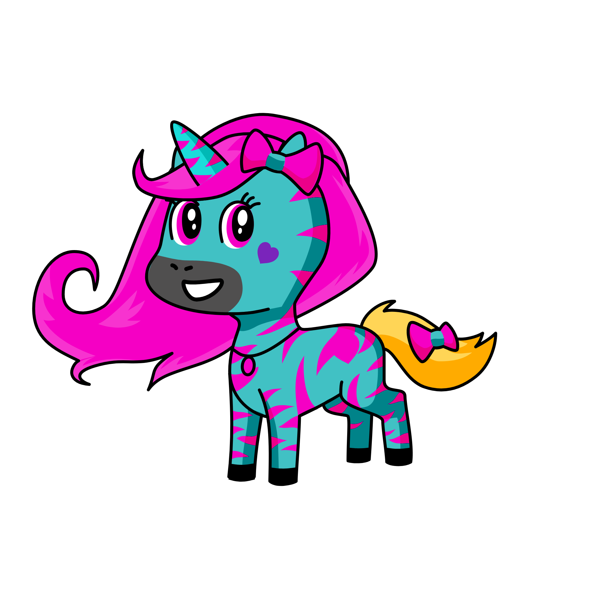 Sunshine, the unicorn