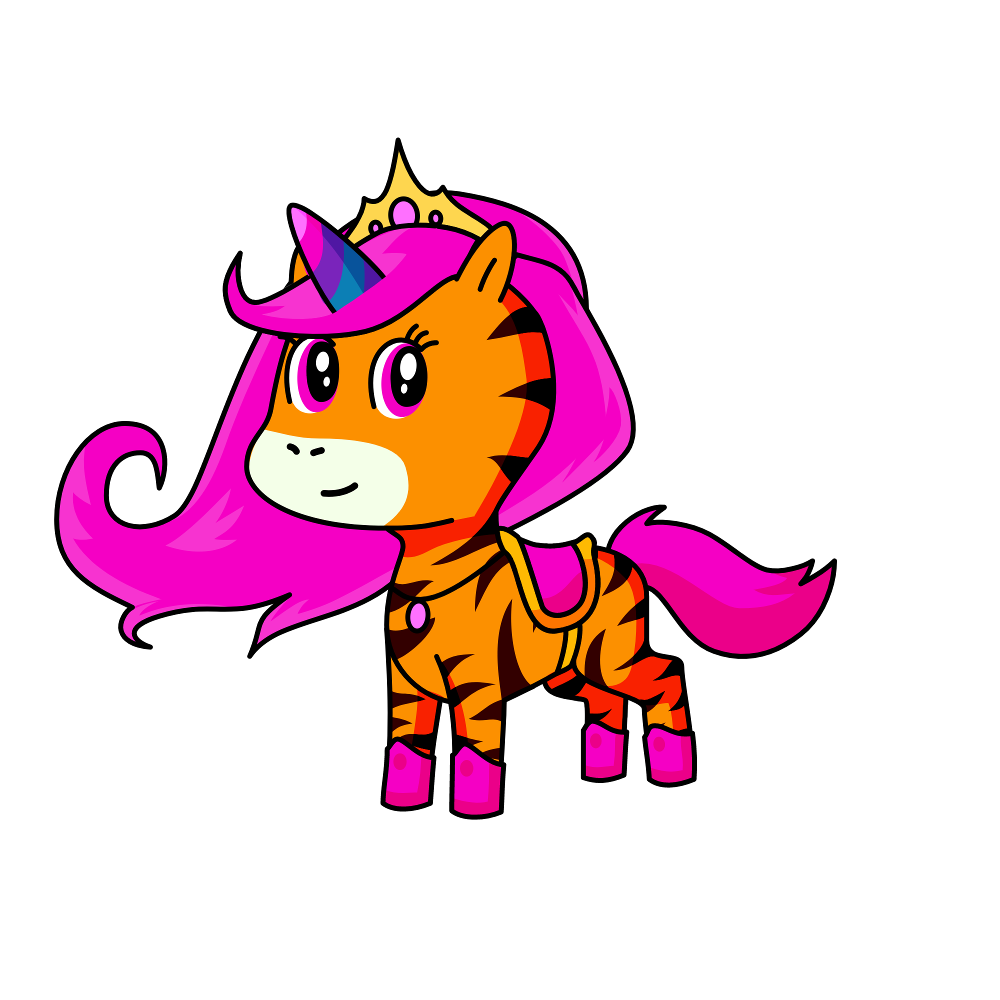 tina, the unicorn