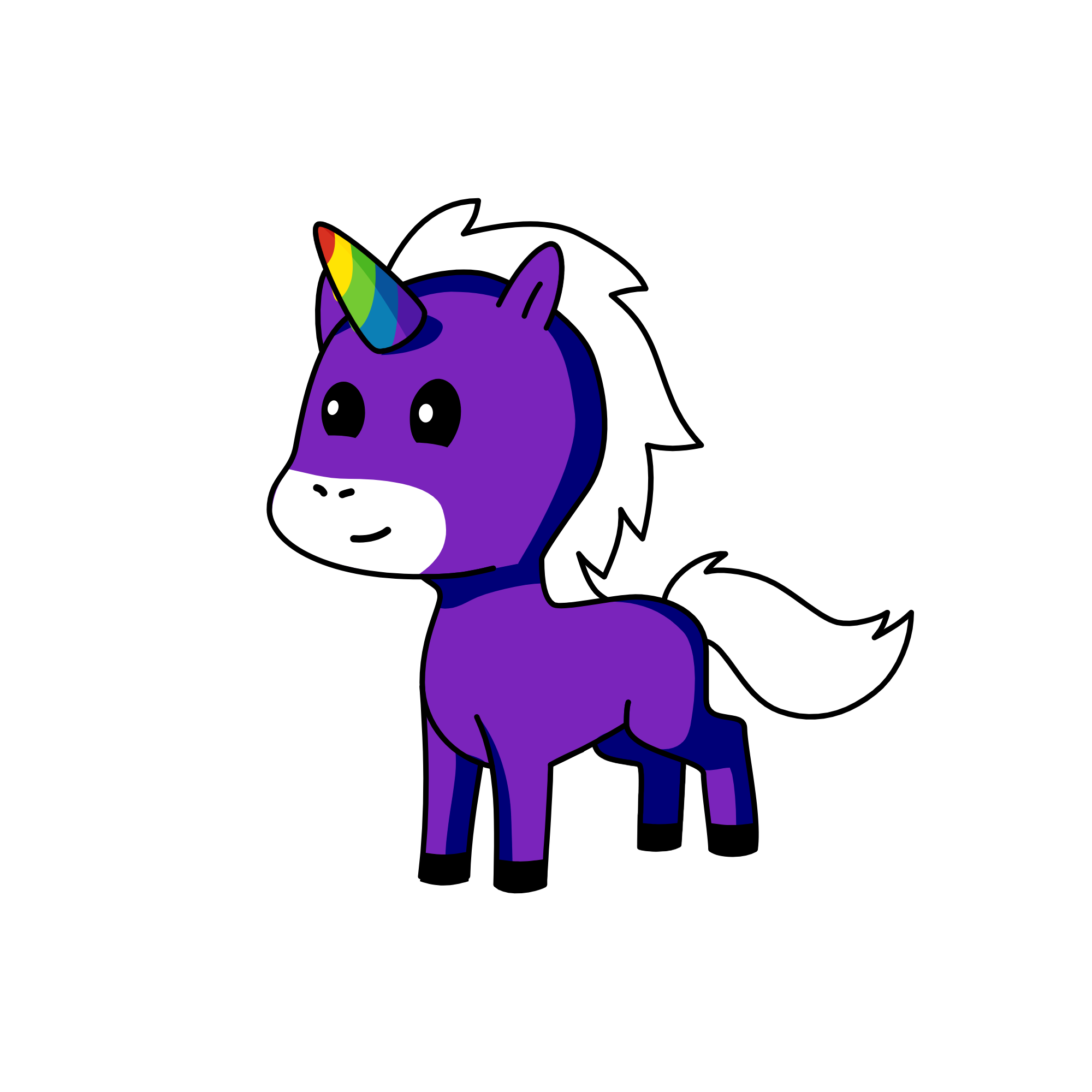 happy, the unicorn