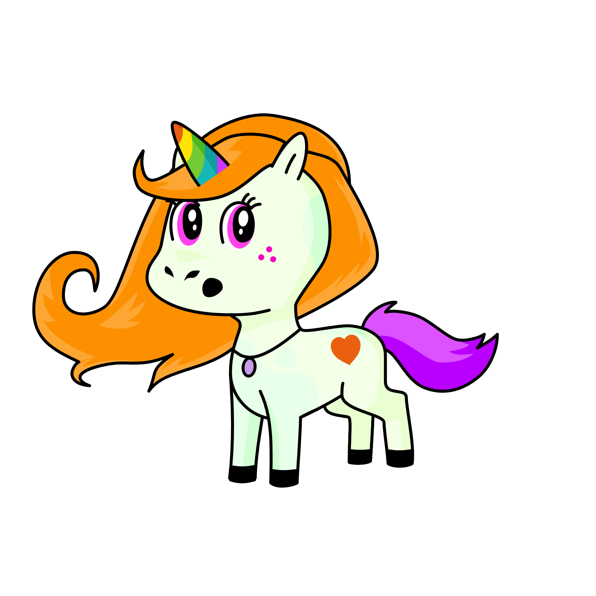 Кейна, the unicorn