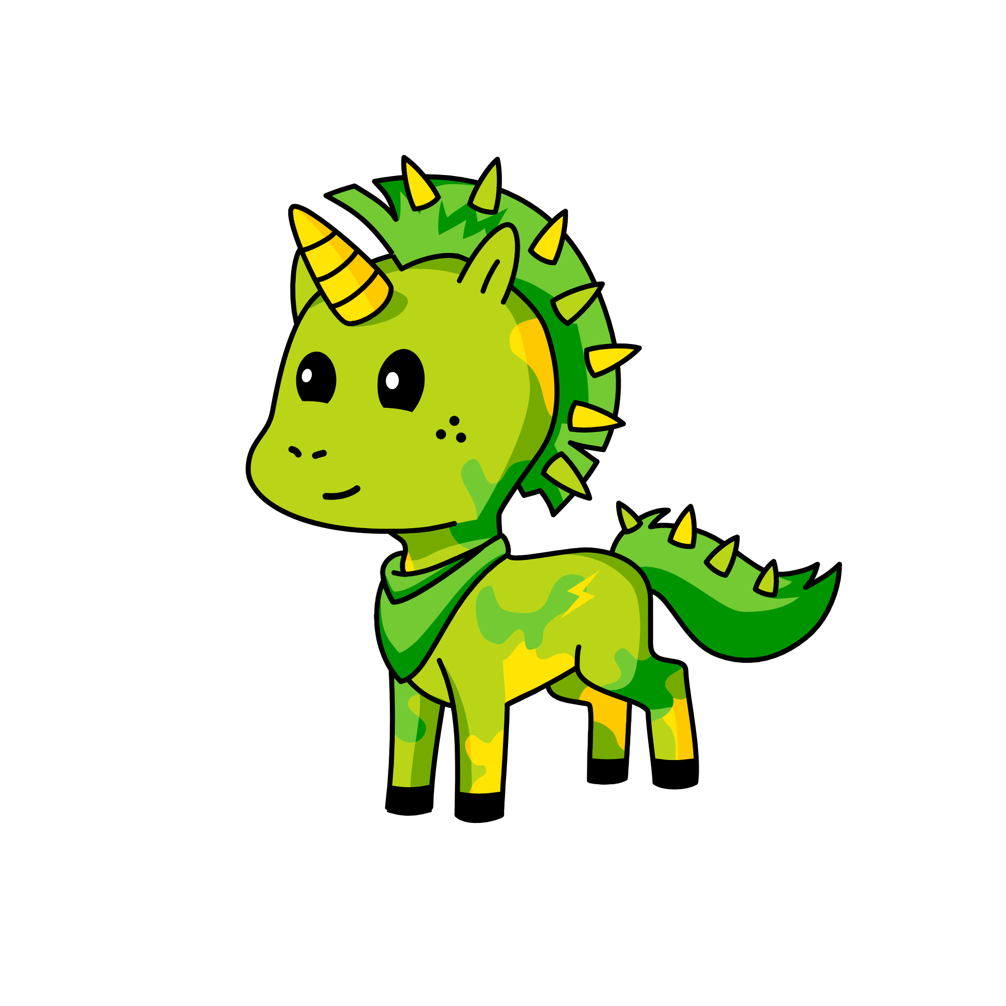 Blitz, the unicorn