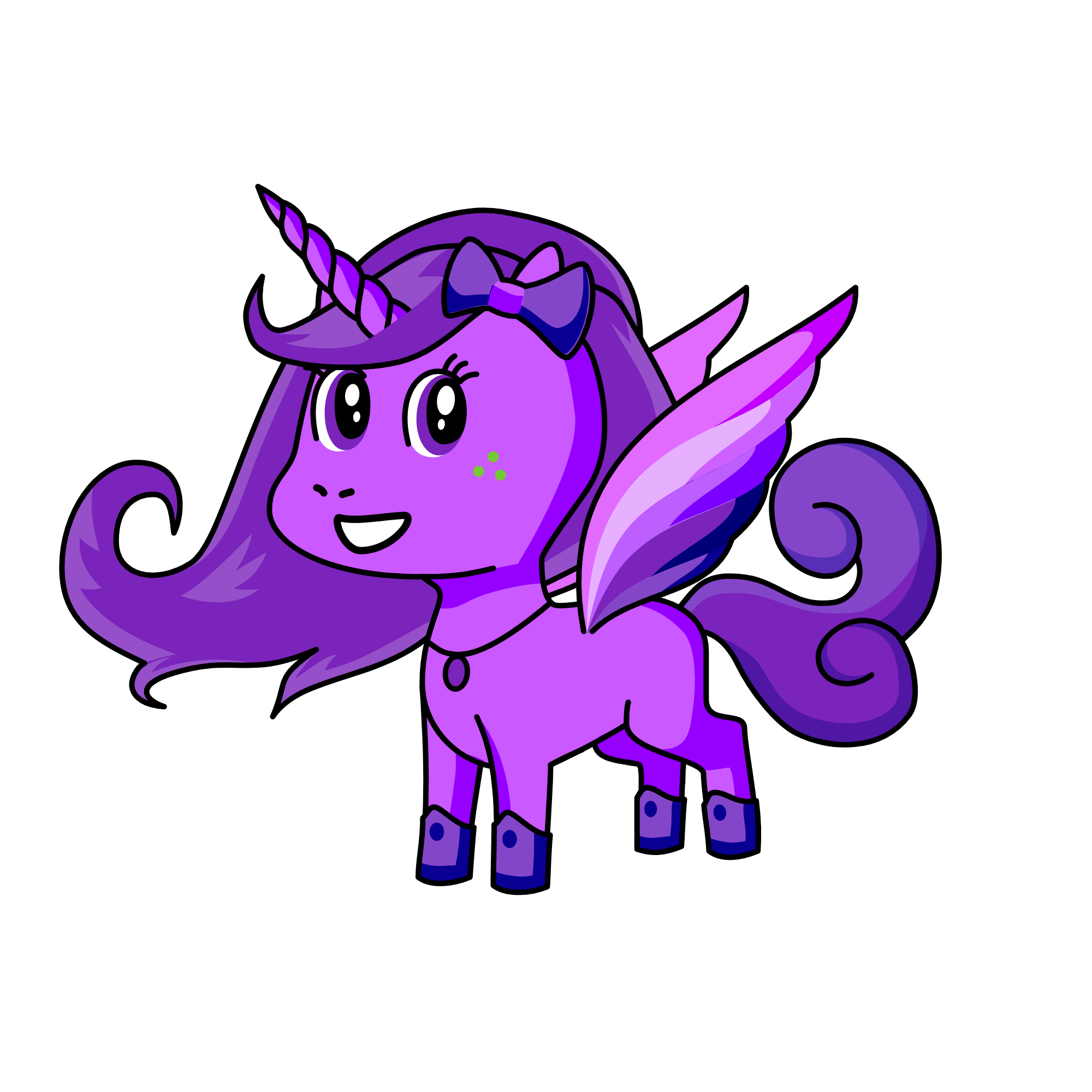 moon ( real), the unicorn