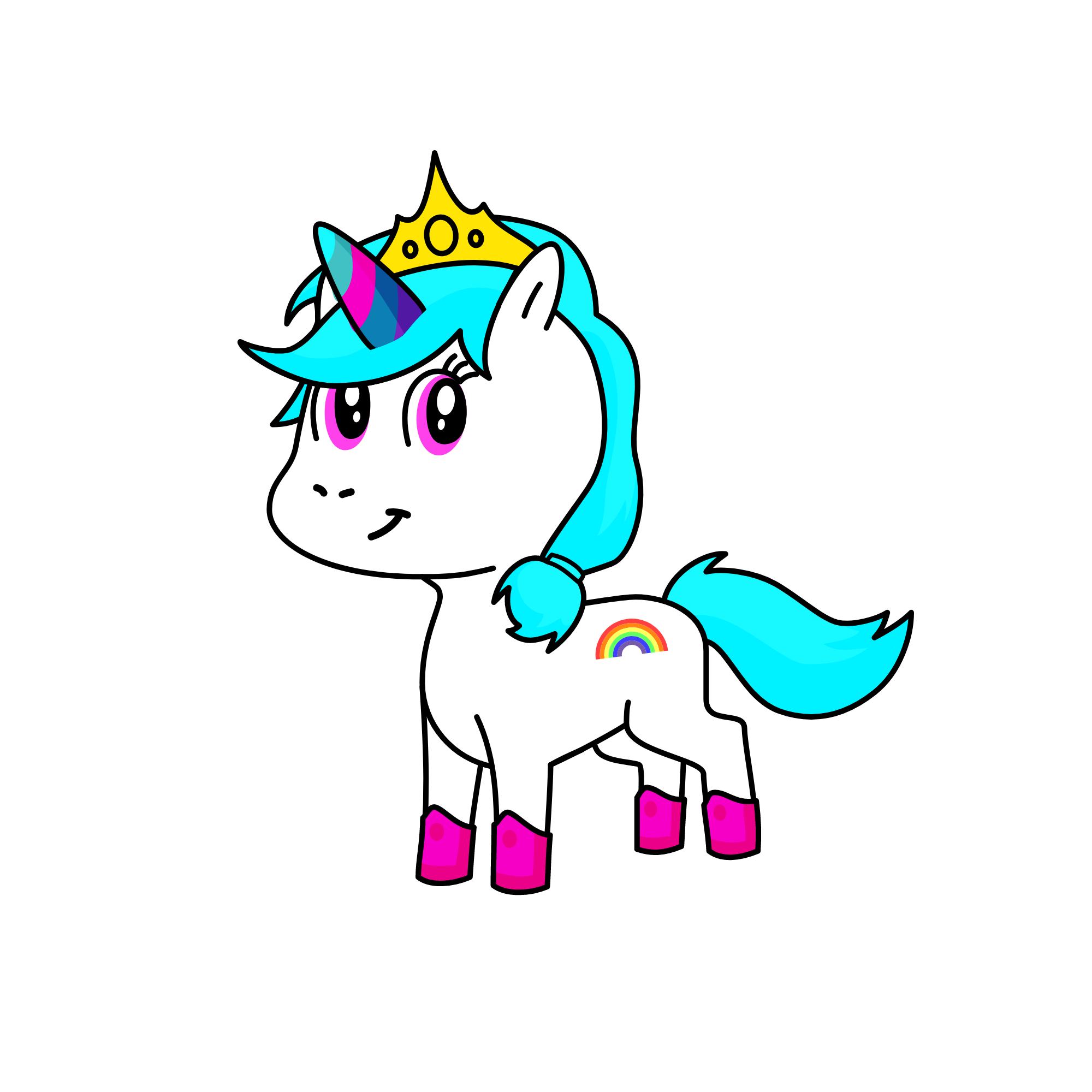 Tuailat, the unicorn