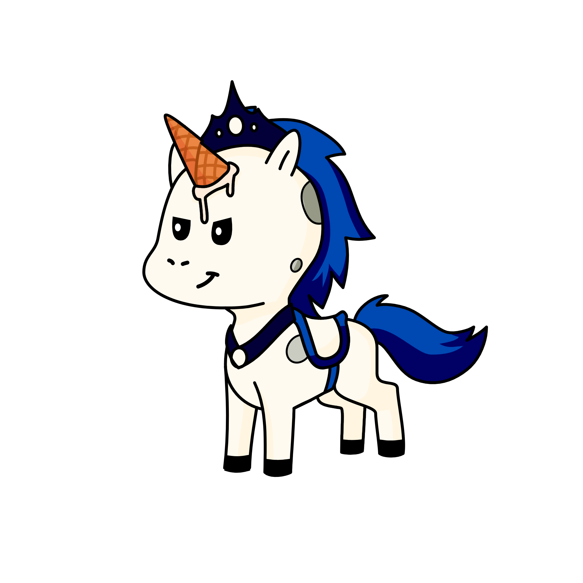 just made this, the unicorn