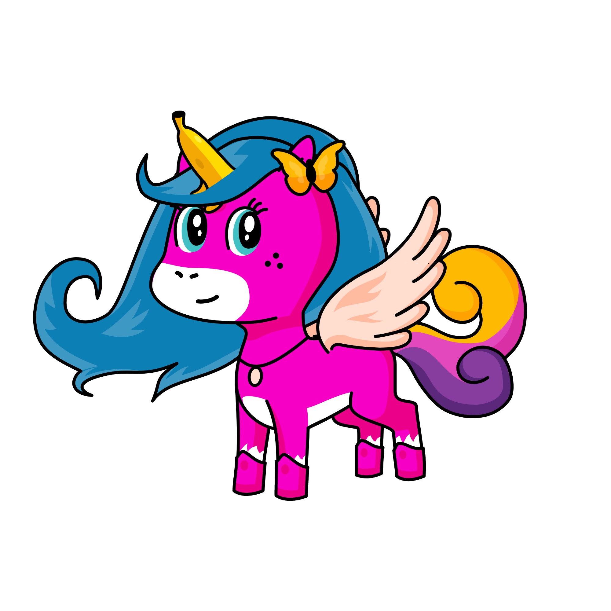 Moon, the unicorn