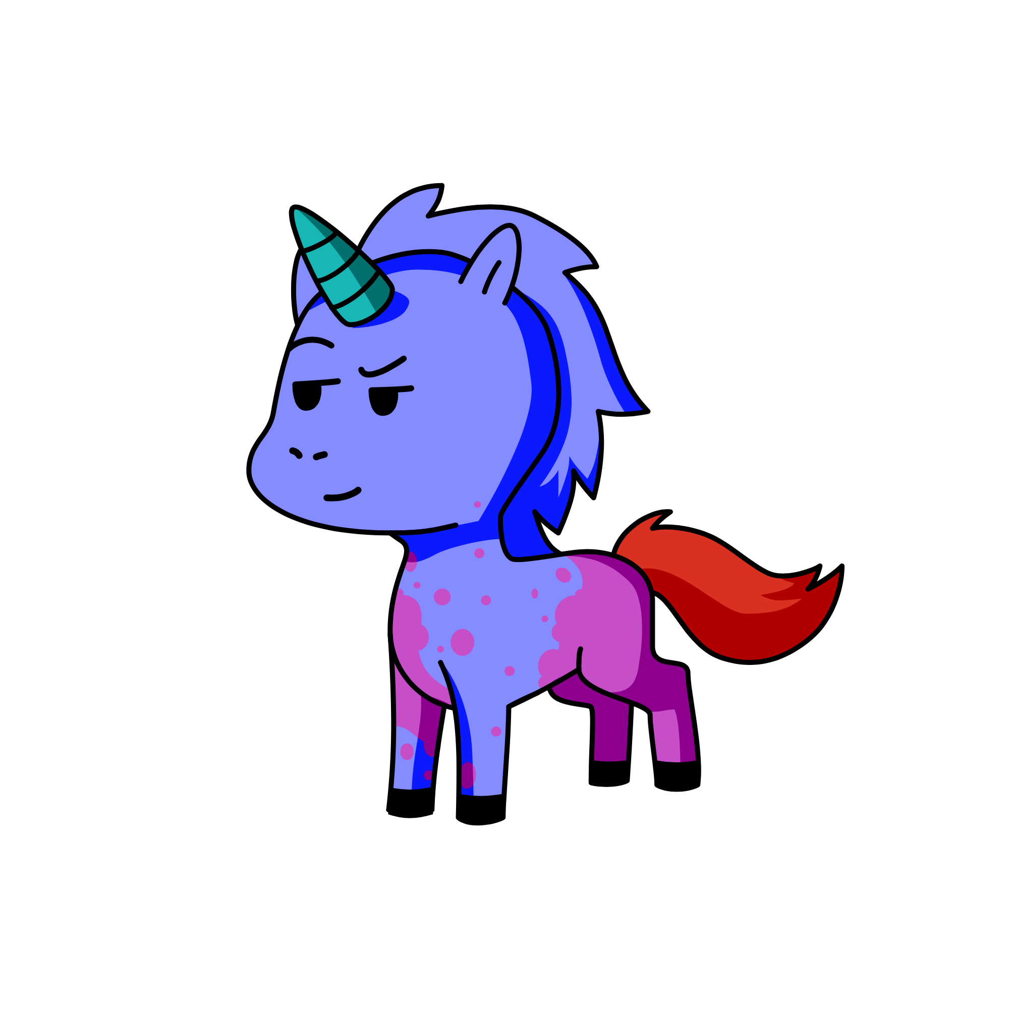 Poop, the unicorn