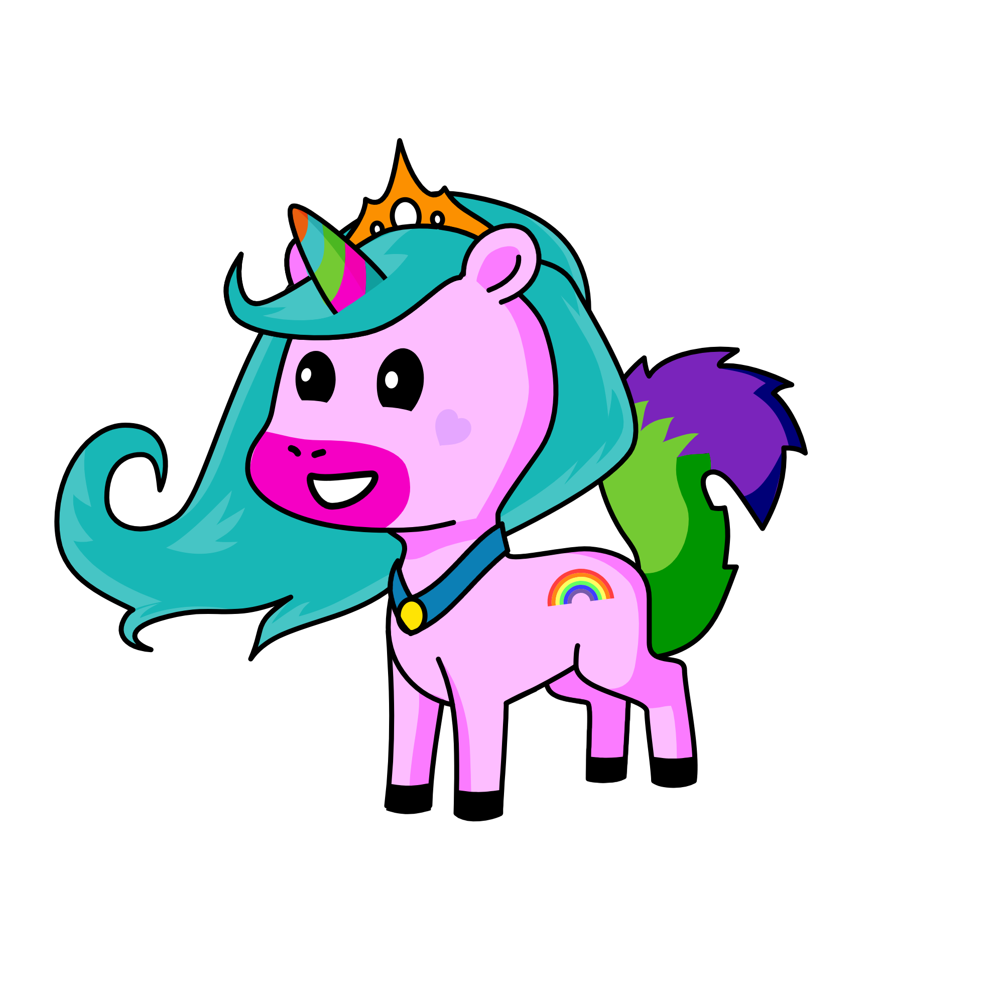 Corny, the unicorn