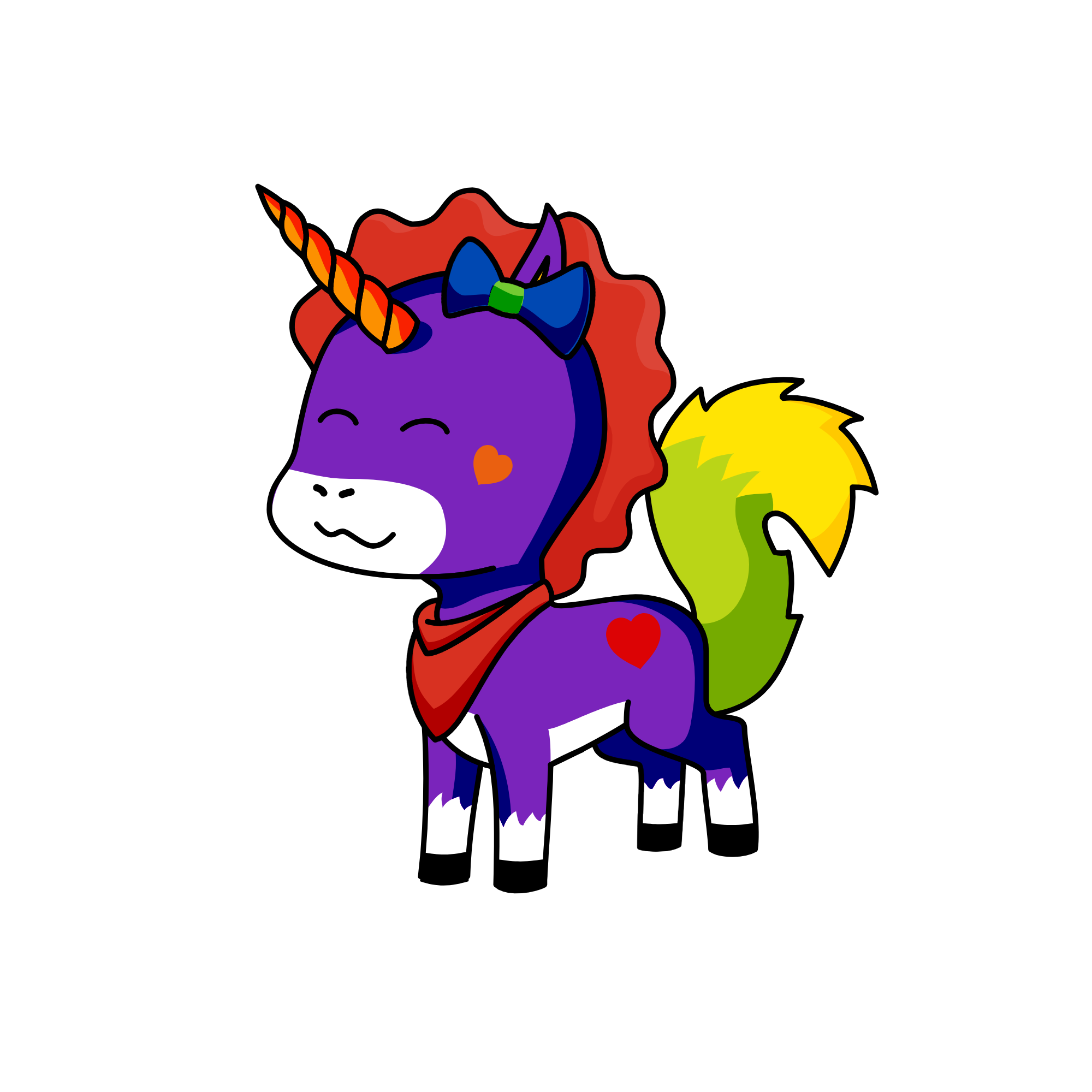Durpy, the unicorn