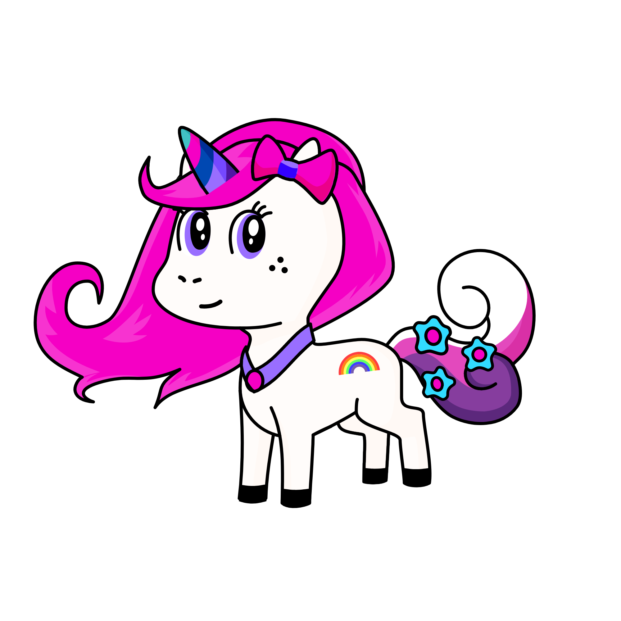 Cristal, the unicorn
