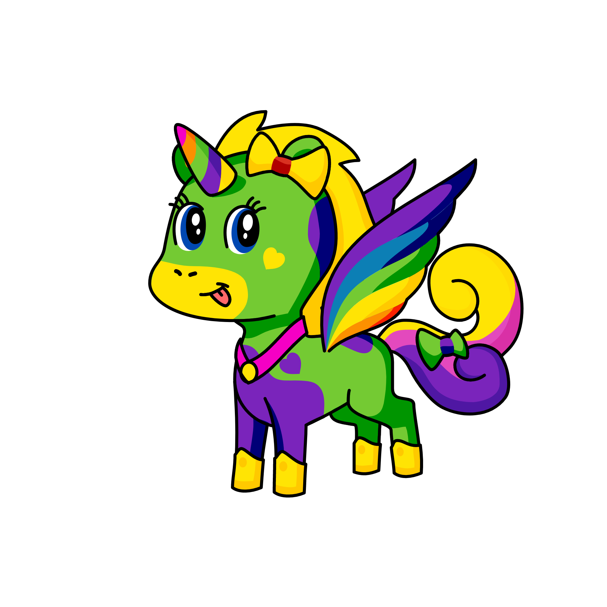 Kykenayla, the unicorn