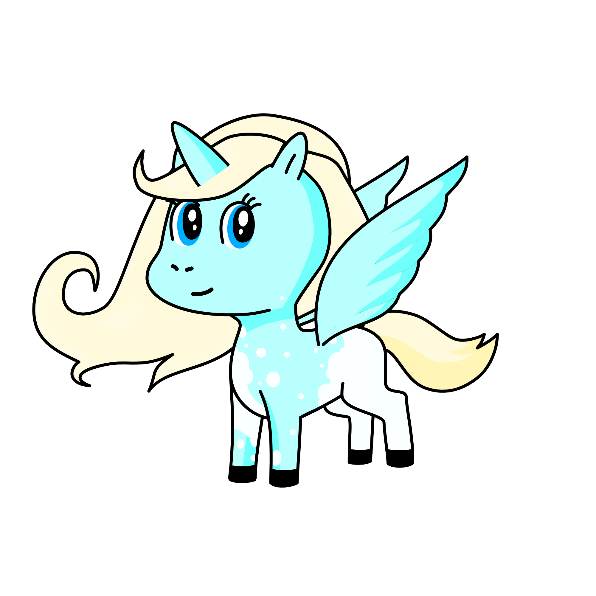 Elsa, the unicorn