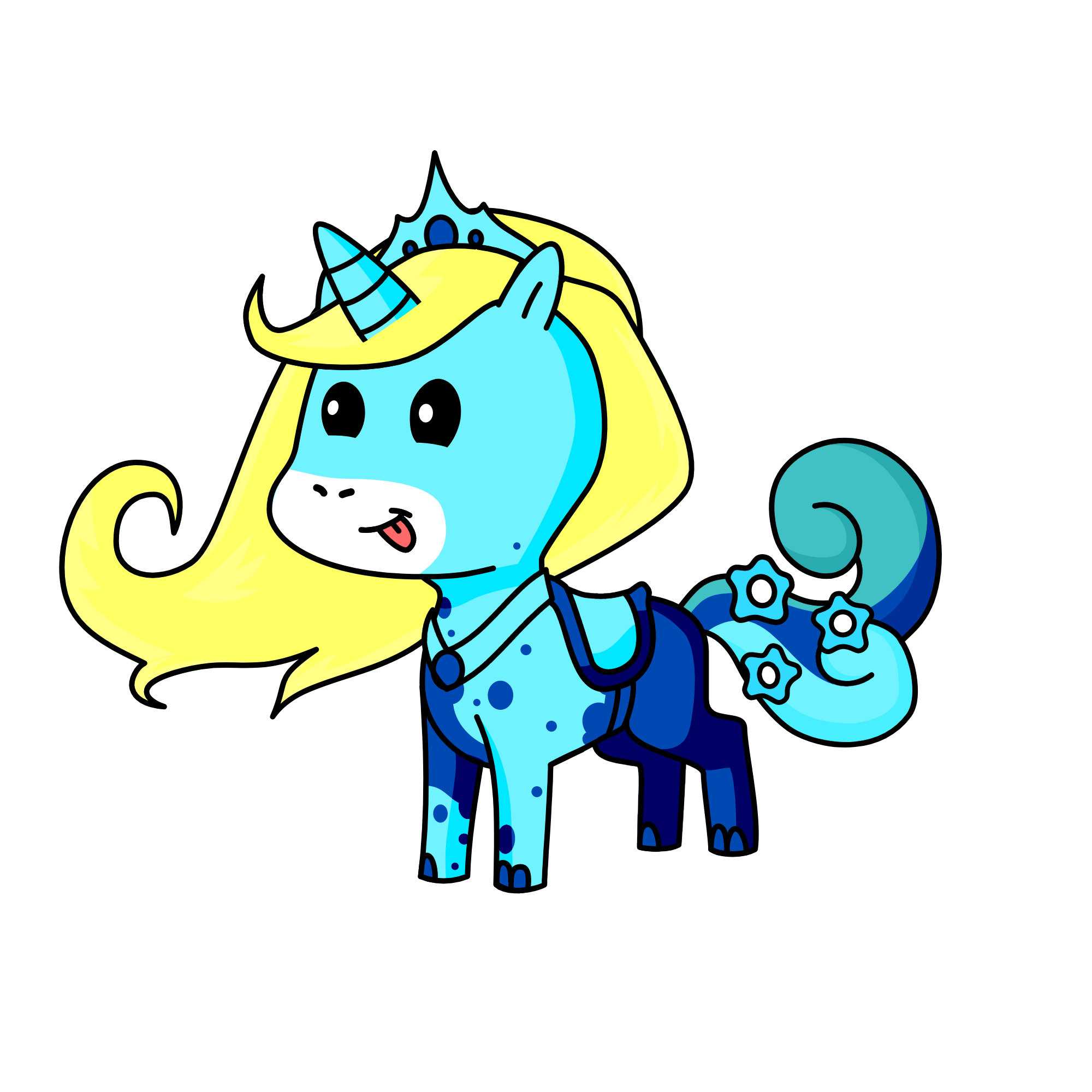 Snow Queen , the unicorn