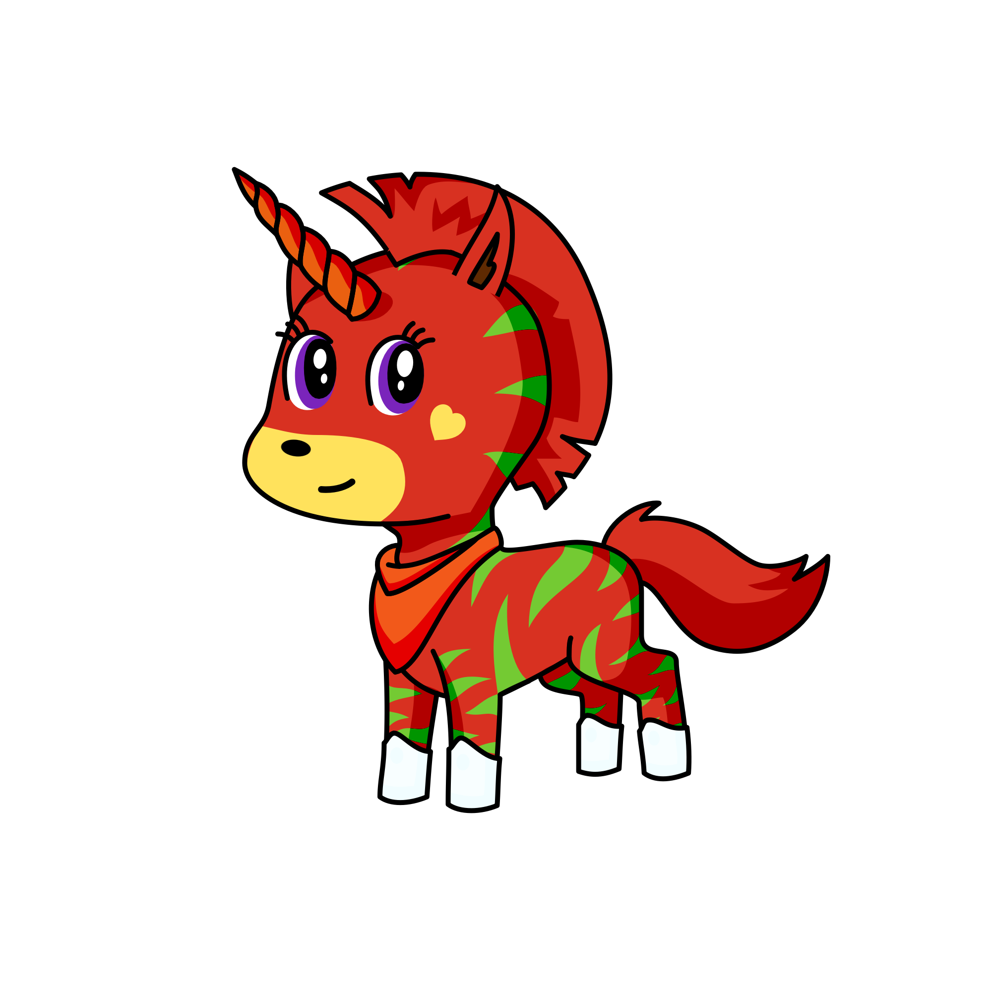 Knuckles, the unicorn