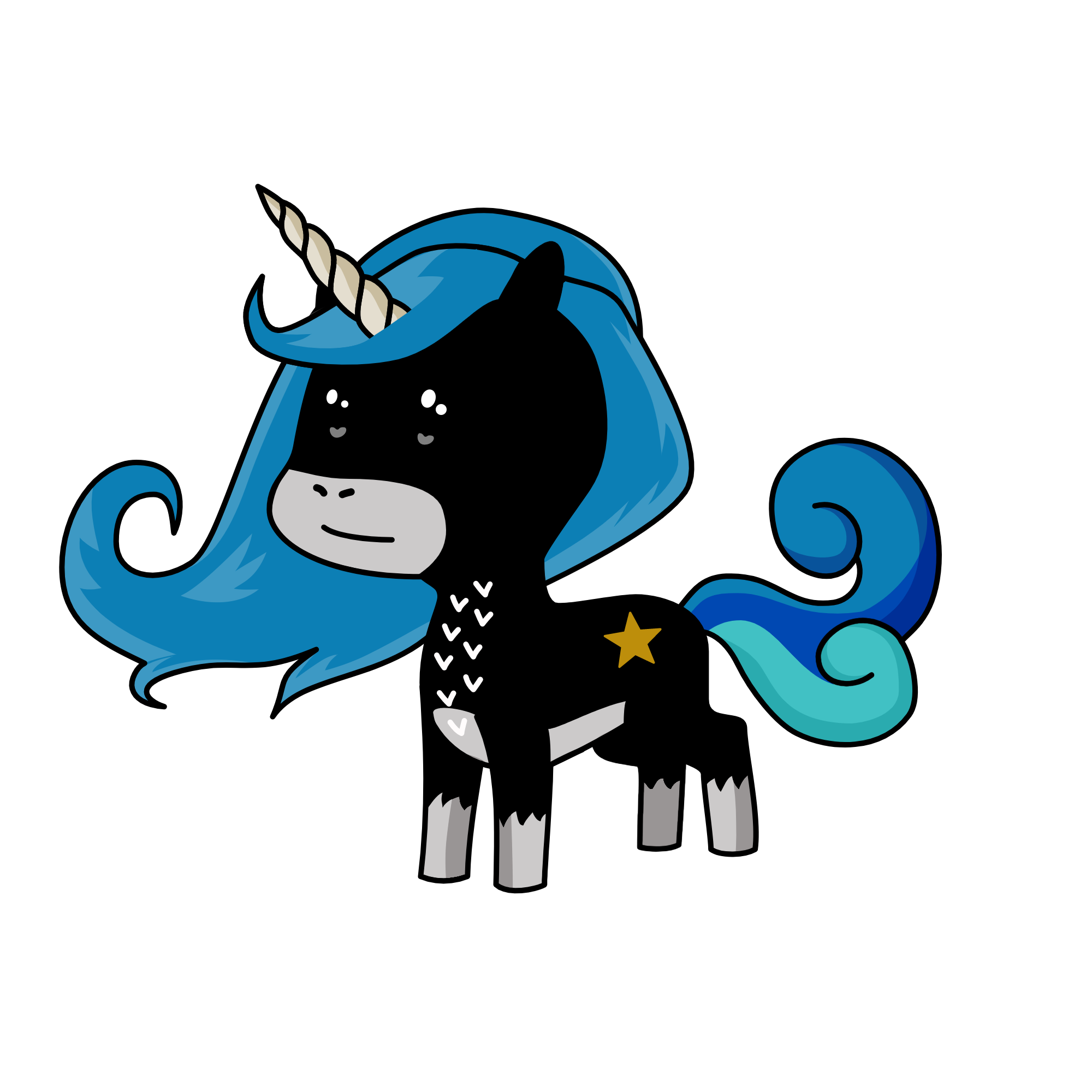 Luna, the unicorn