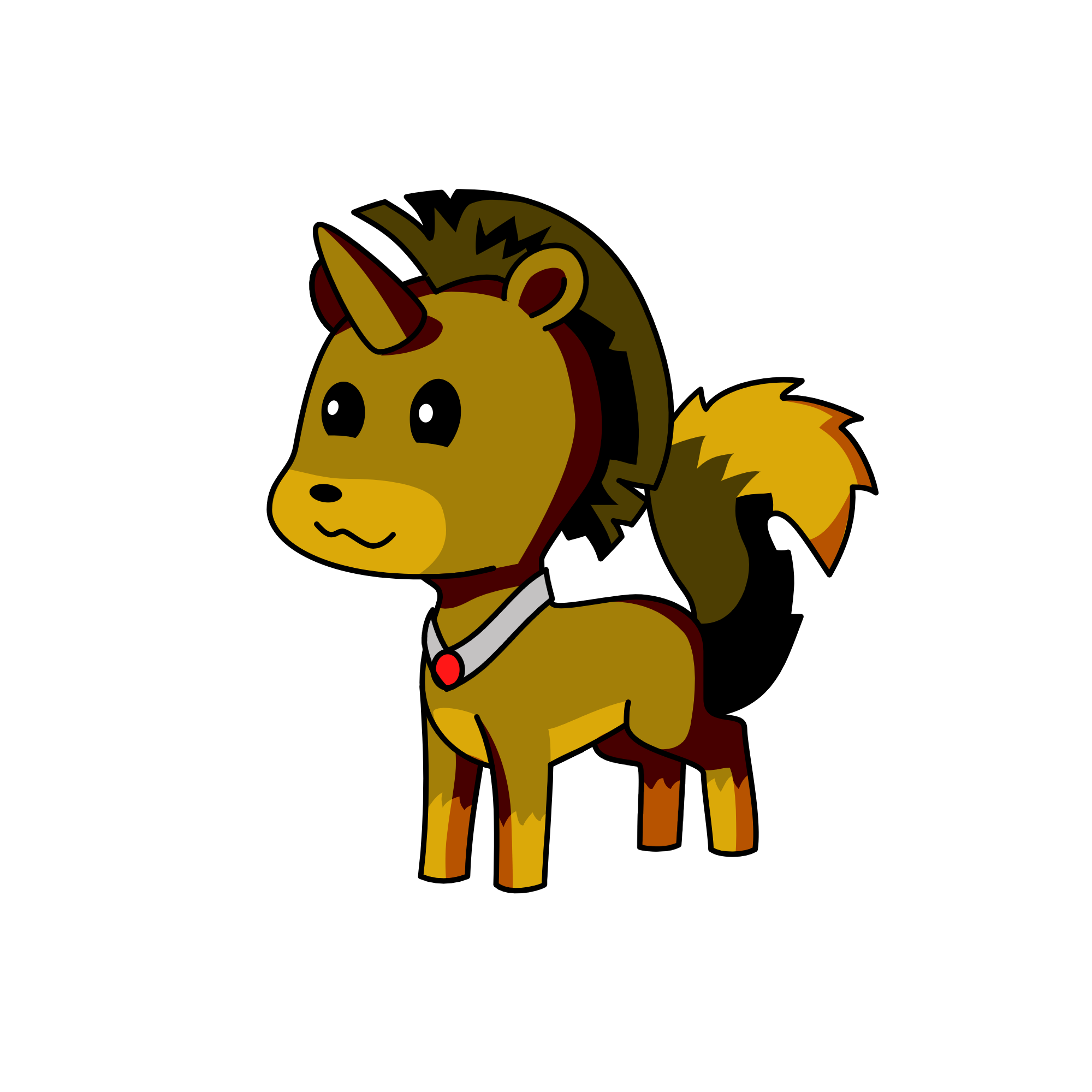 Teddybear, the unicorn