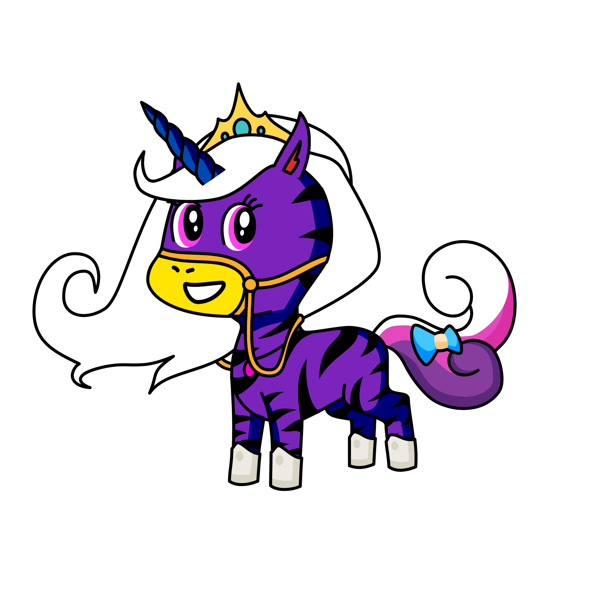7, the unicorn