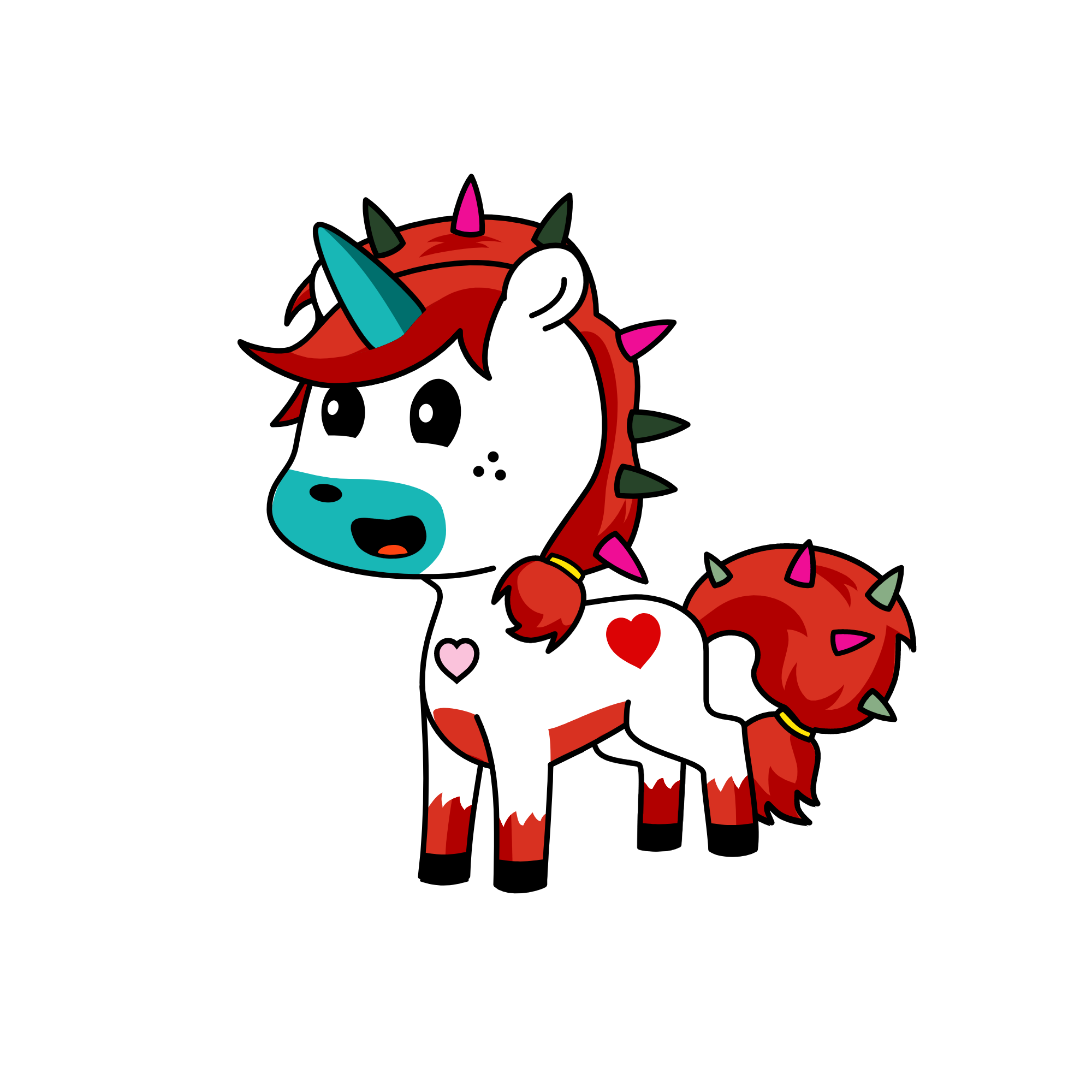valentine, the unicorn