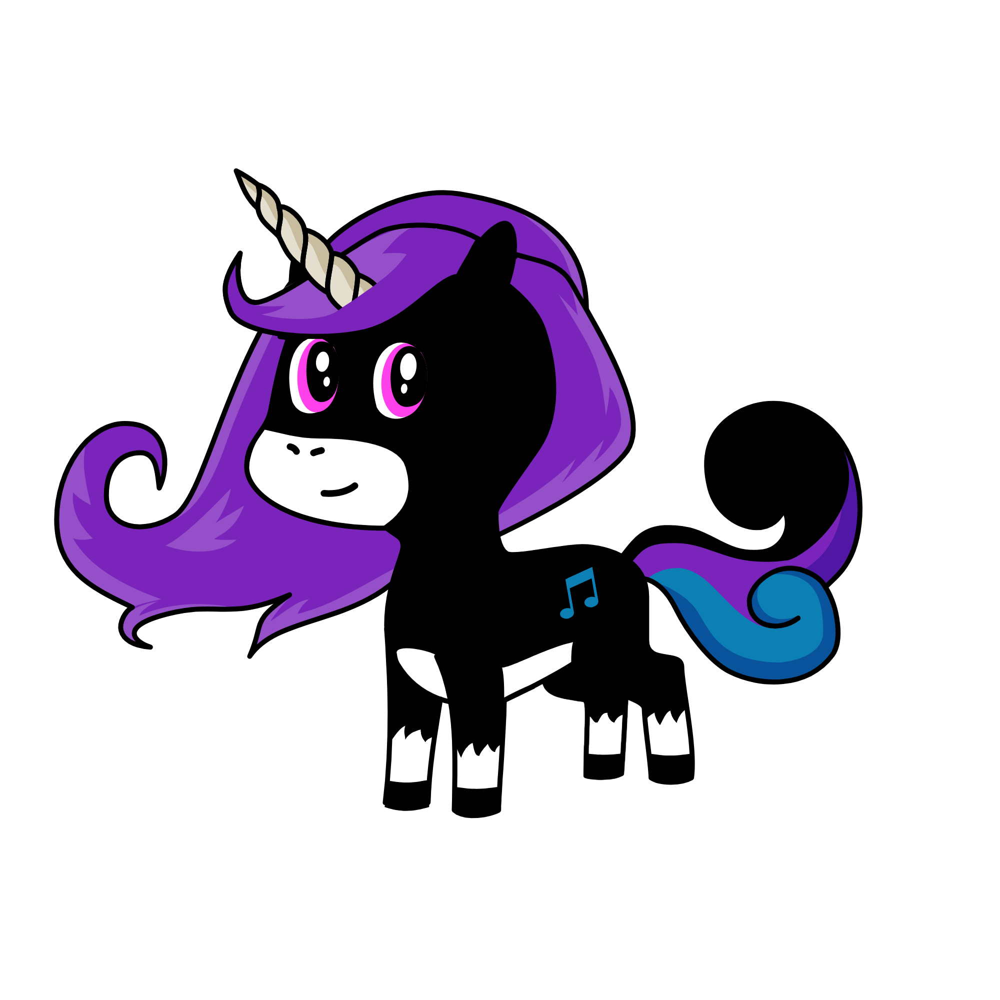Luna, the unicorn