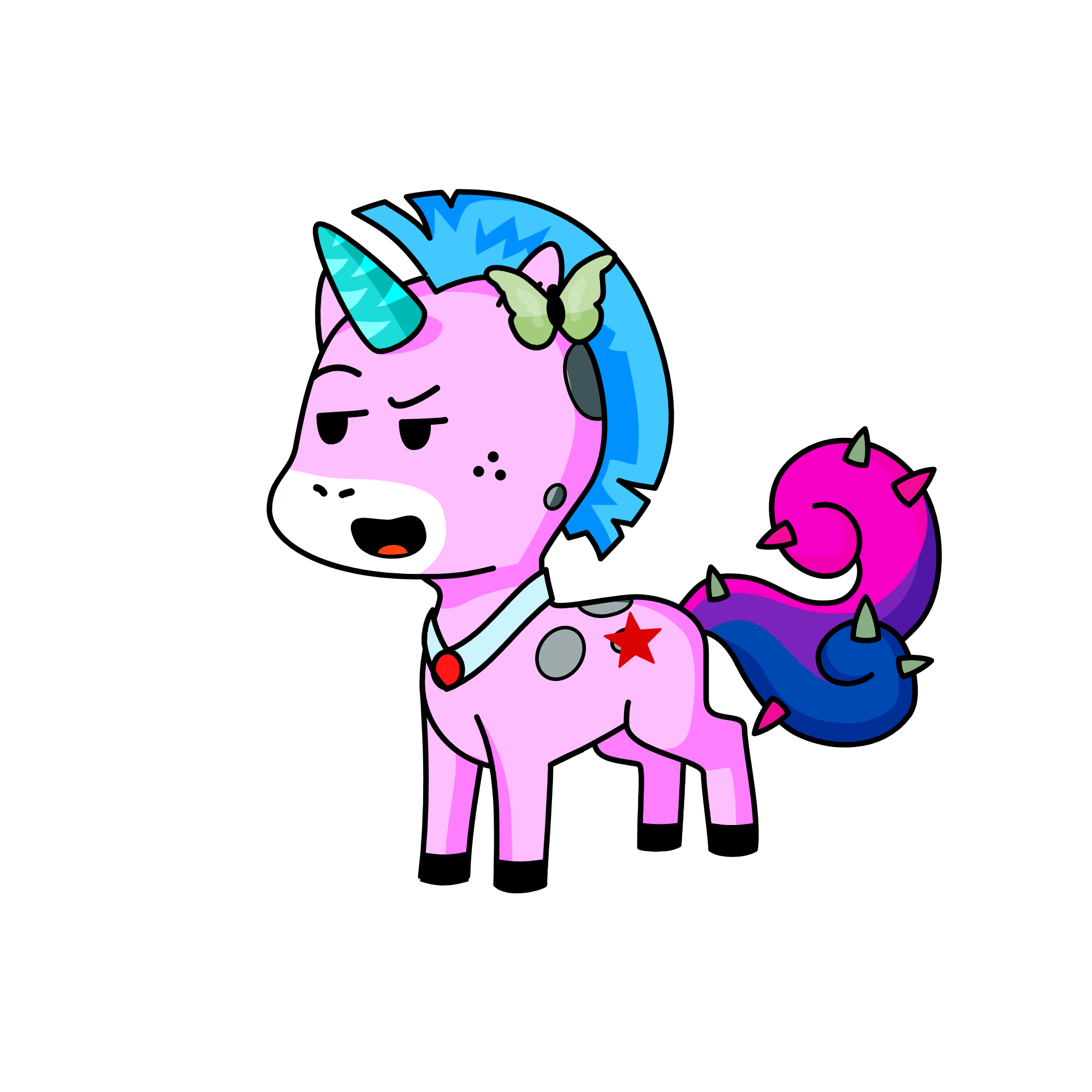 68d5, the unicorn