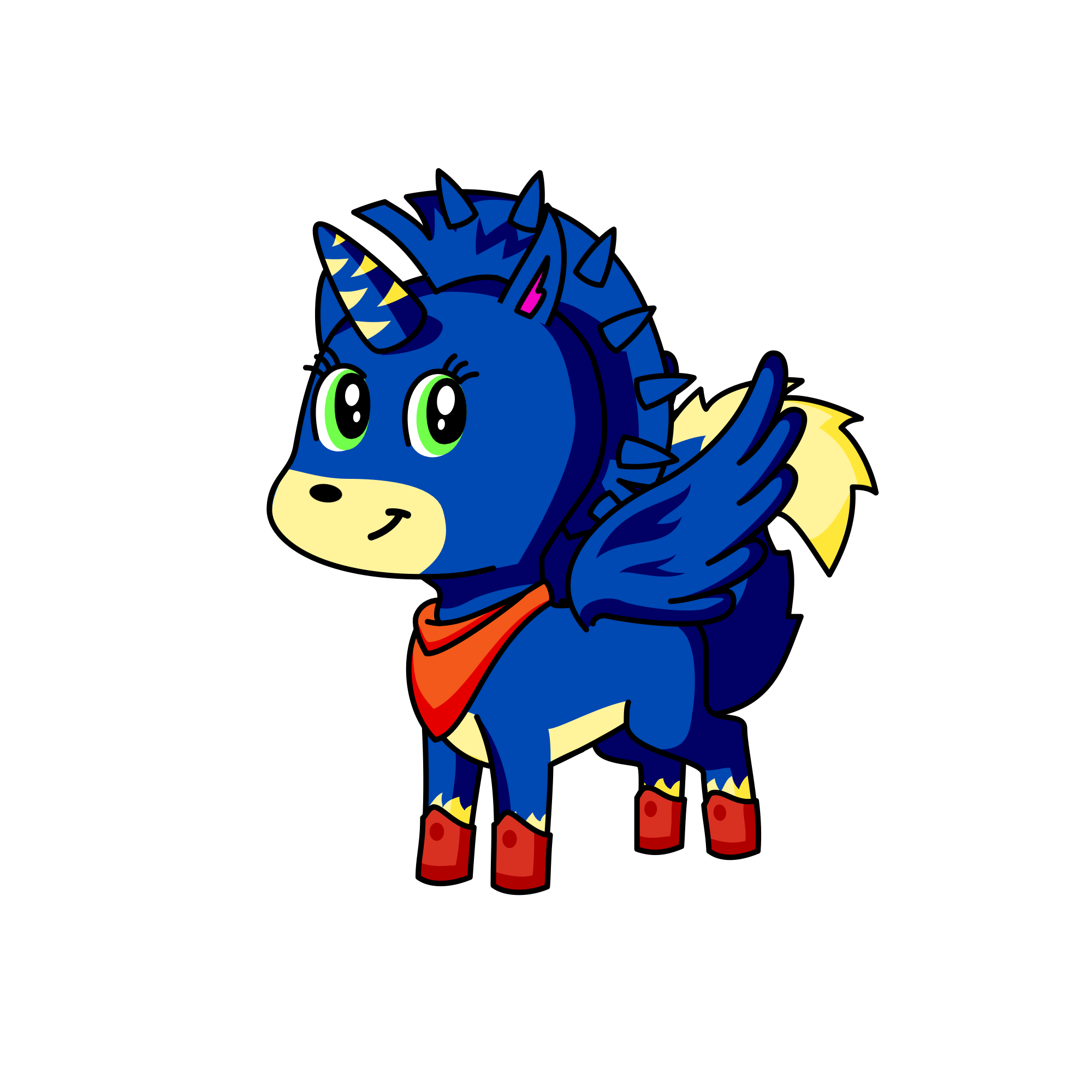Sonic the Hedgehog, the unicorn