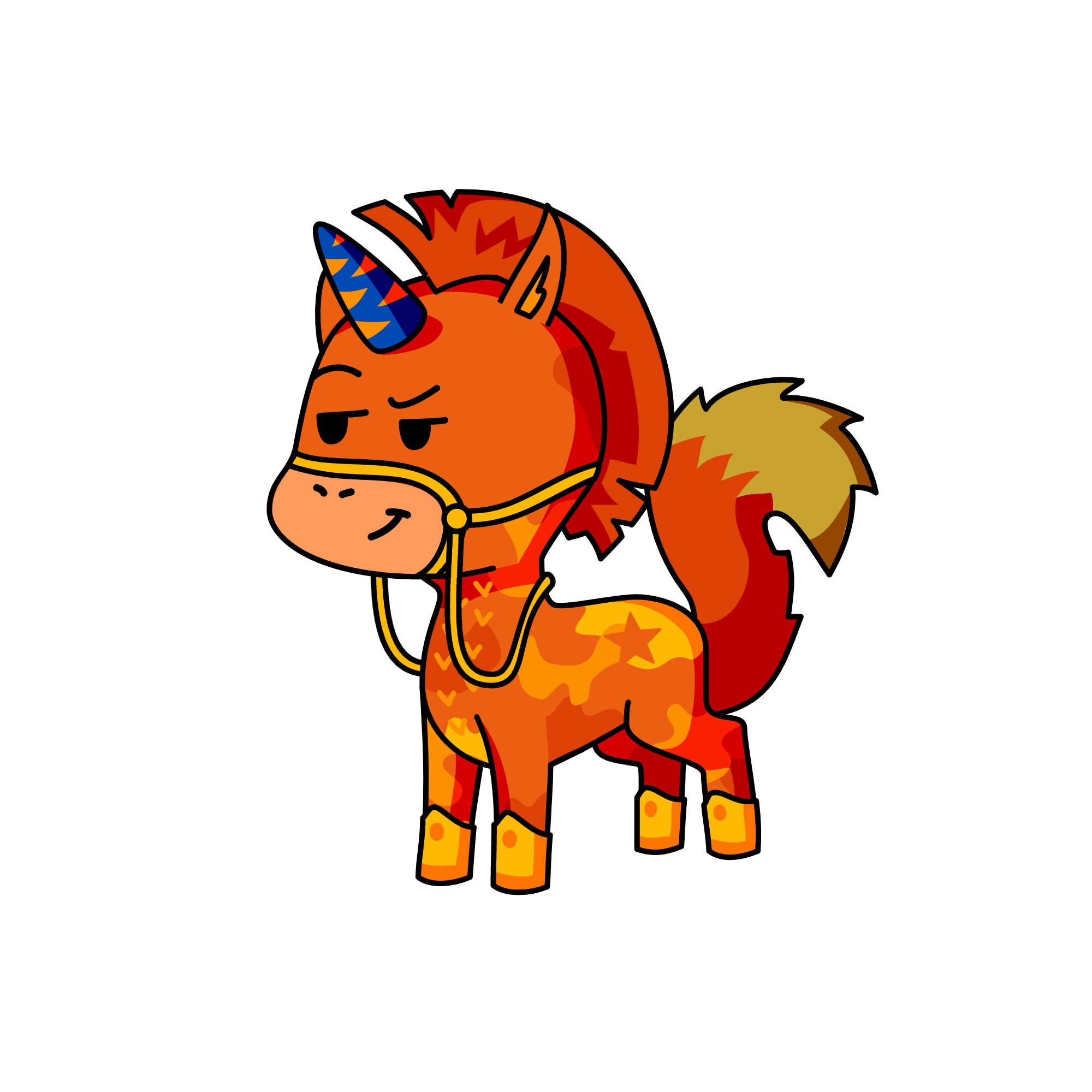 Duncan: King of the Sand Dunes, the unicorn