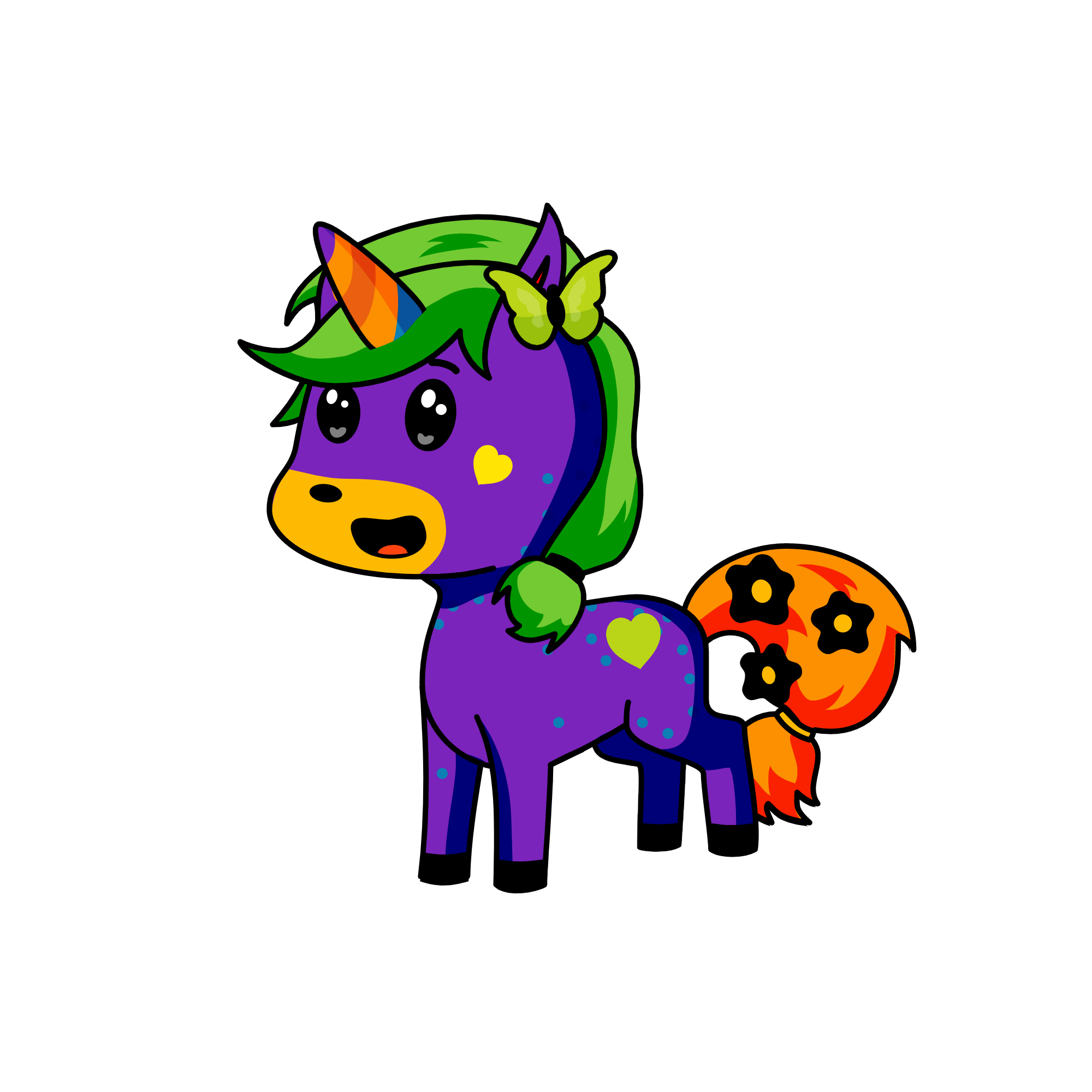 Livia, the unicorn