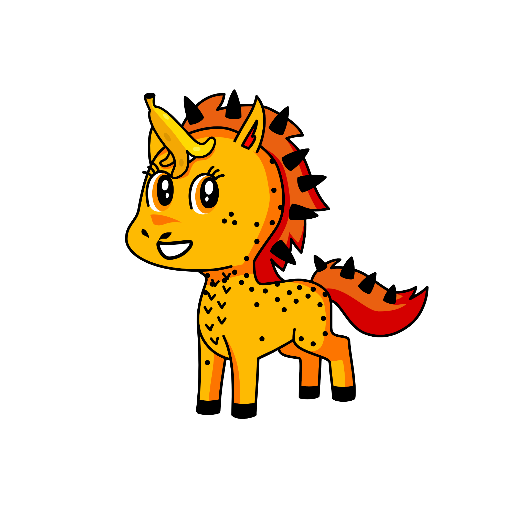 Banana, the unicorn
