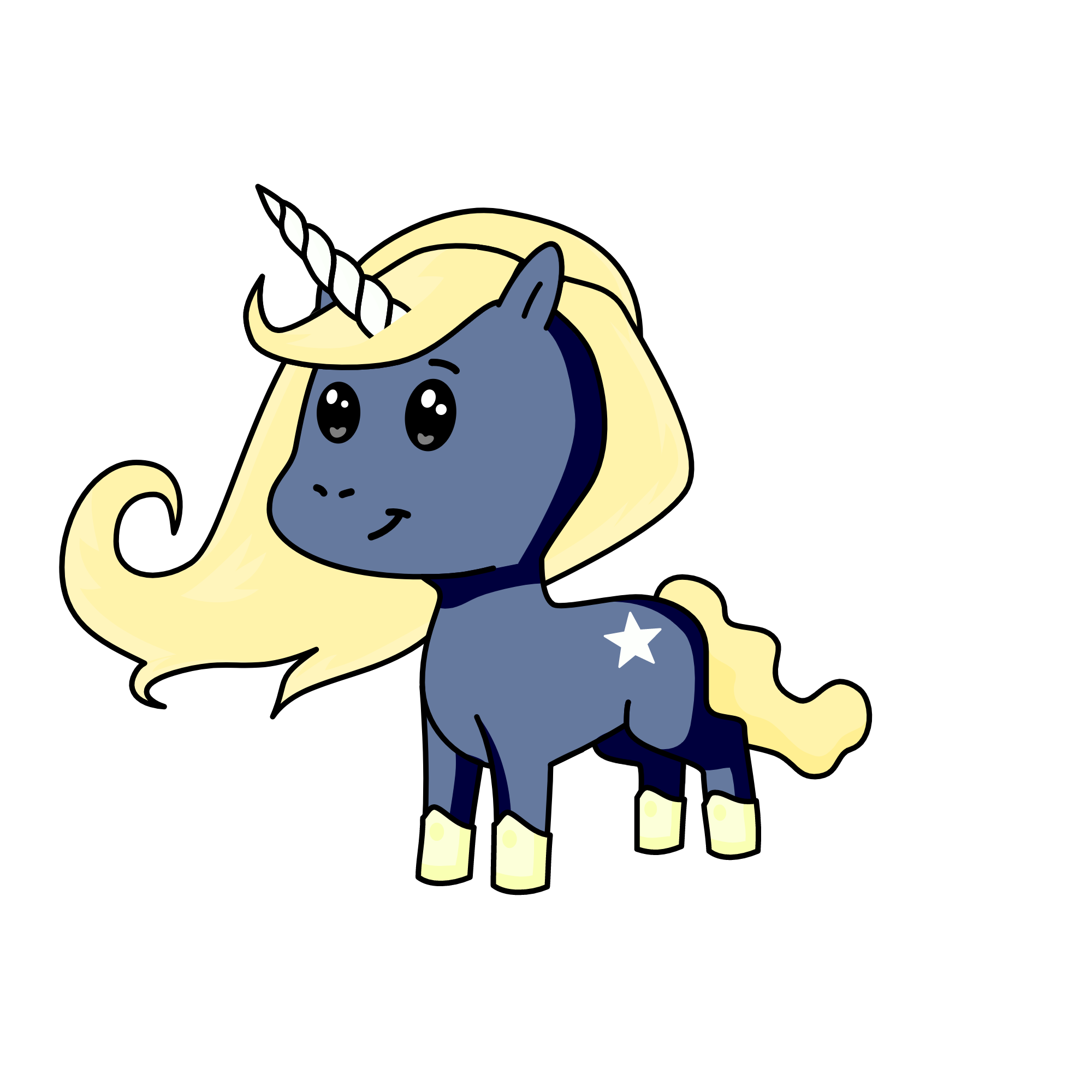 Moonstone, the unicorn