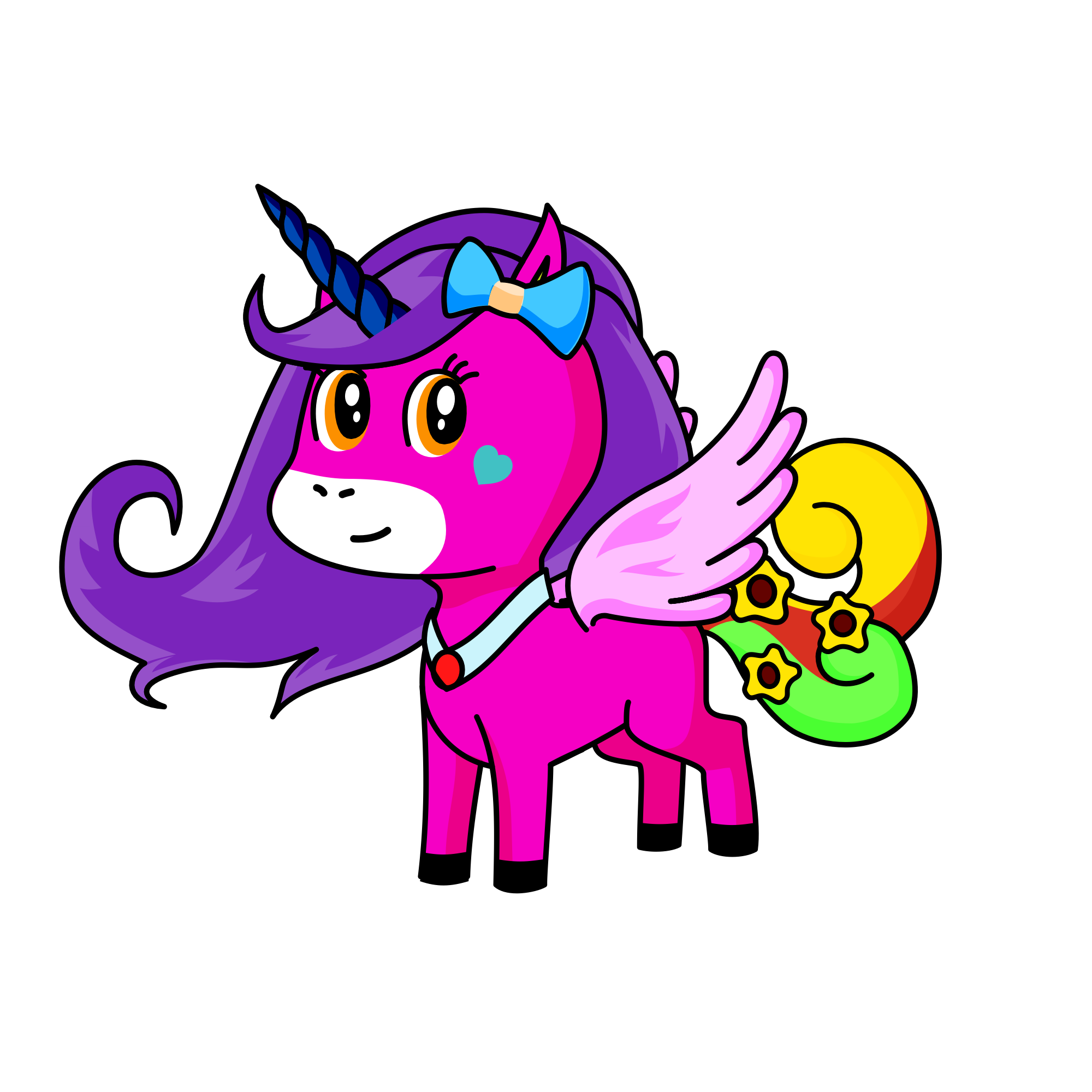 Celestera, the unicorn