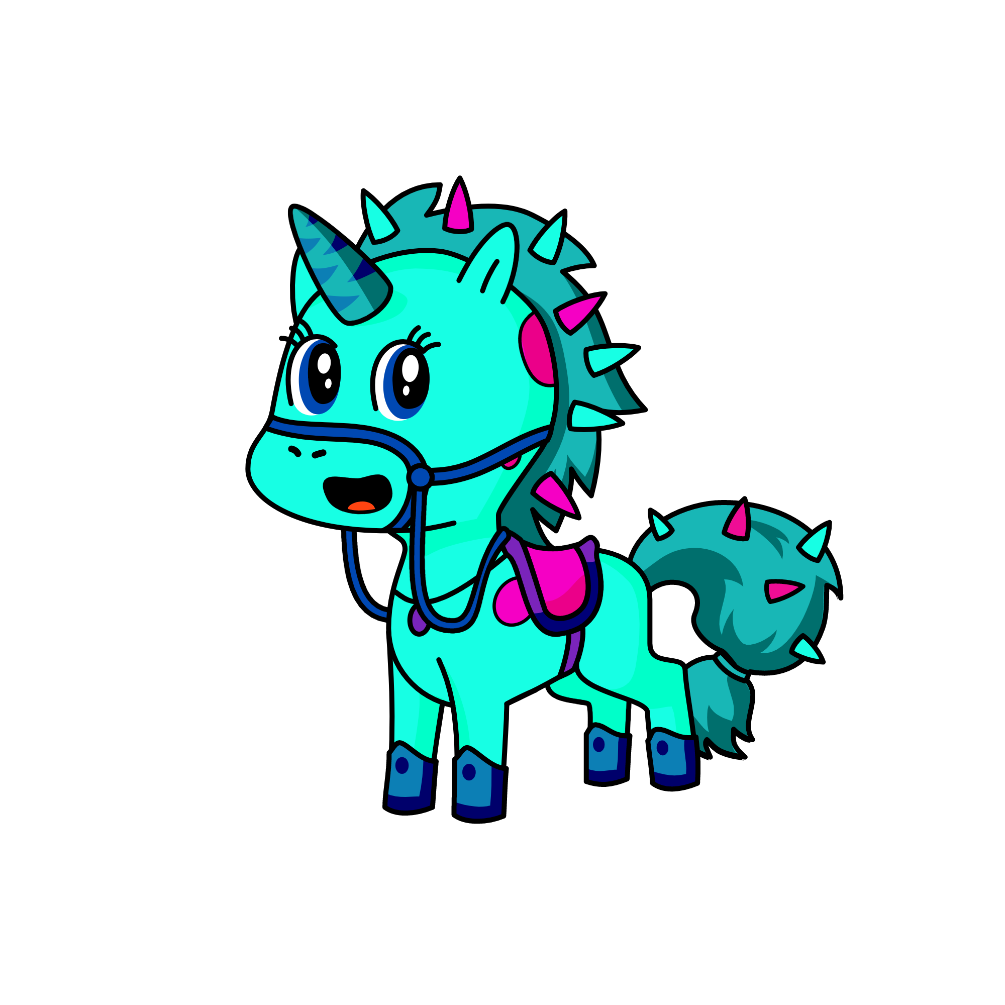 Icy, the unicorn