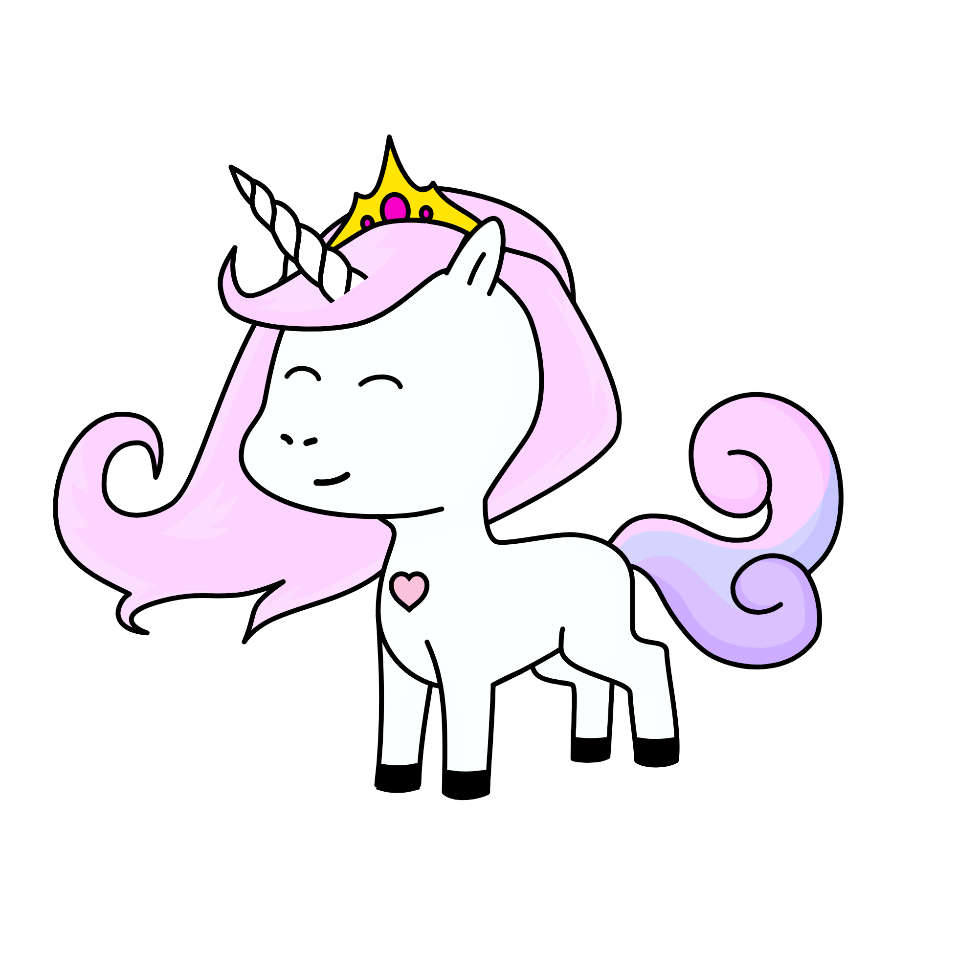 pink leader, the unicorn