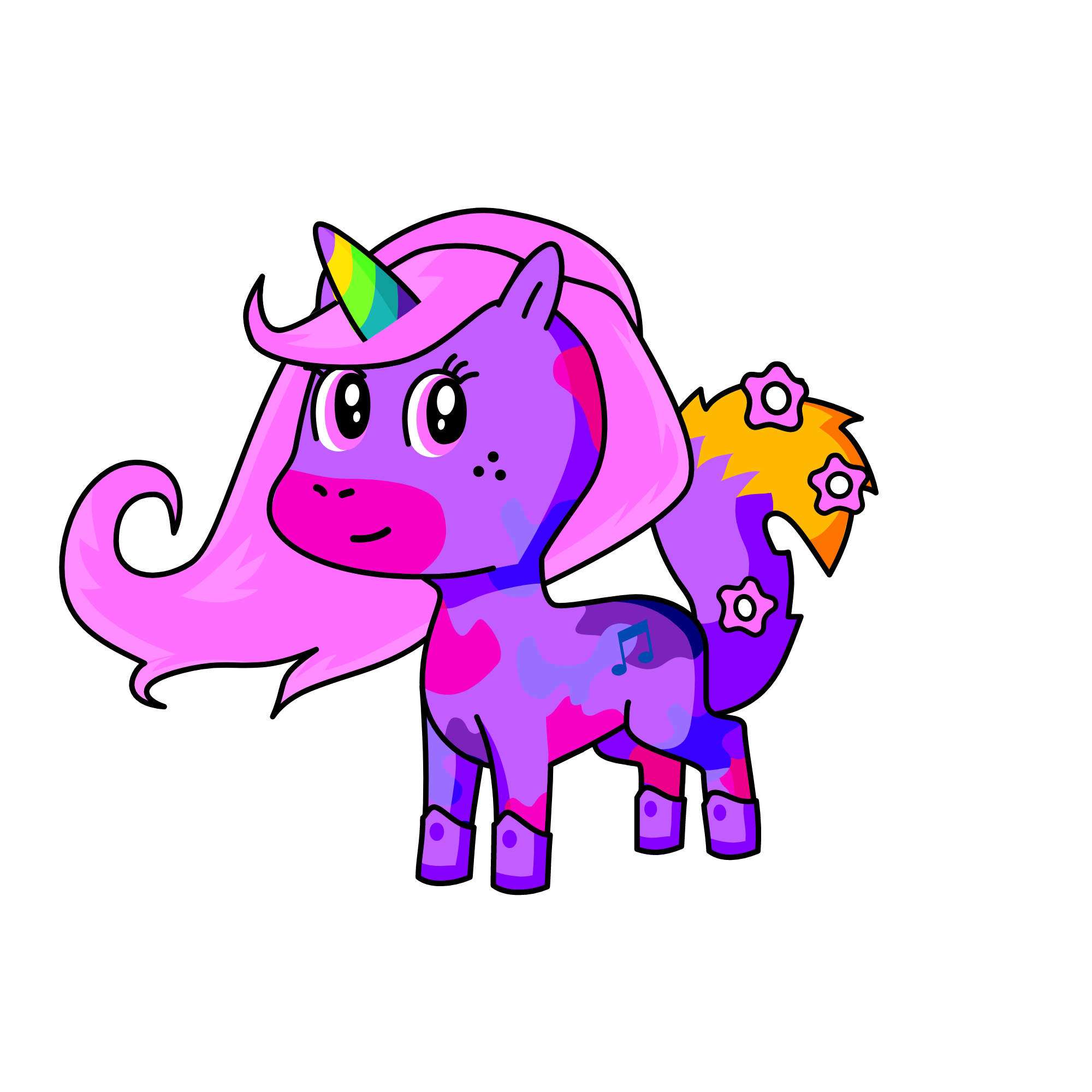 foxy, the unicorn