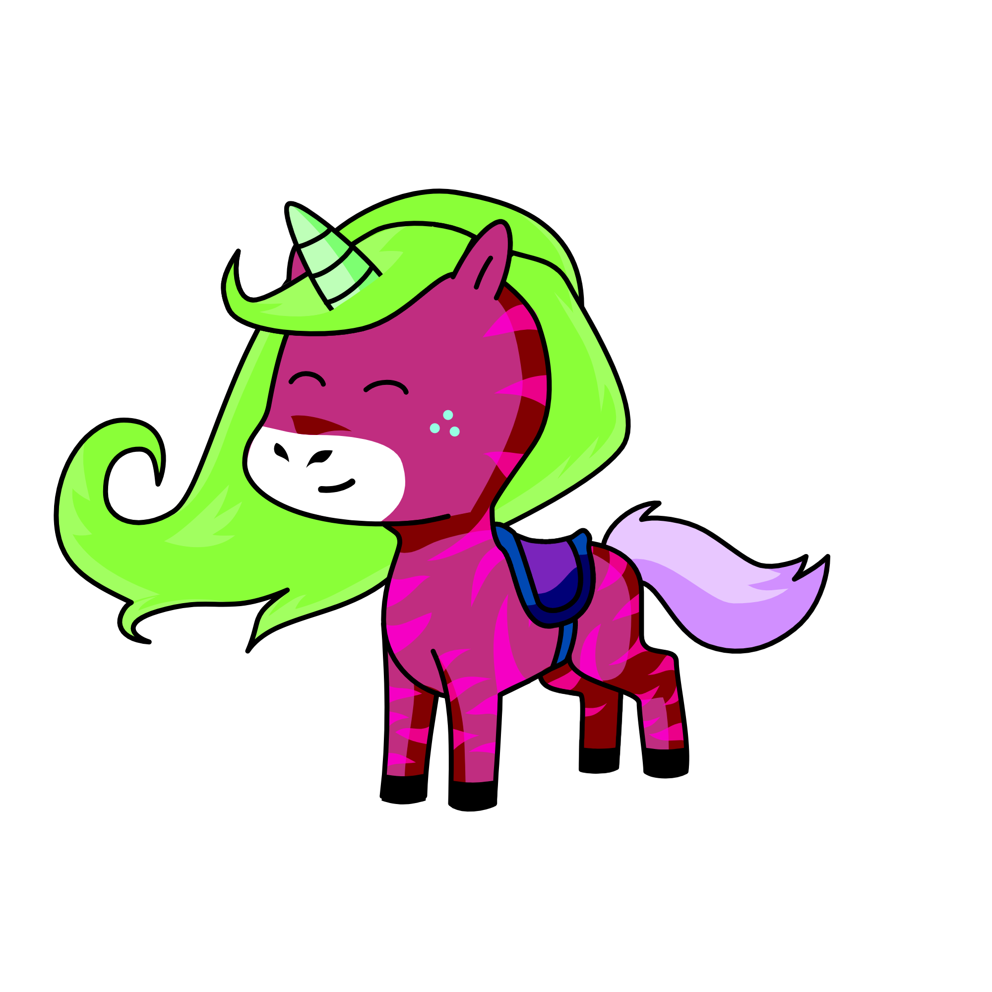 cloud, the unicorn
