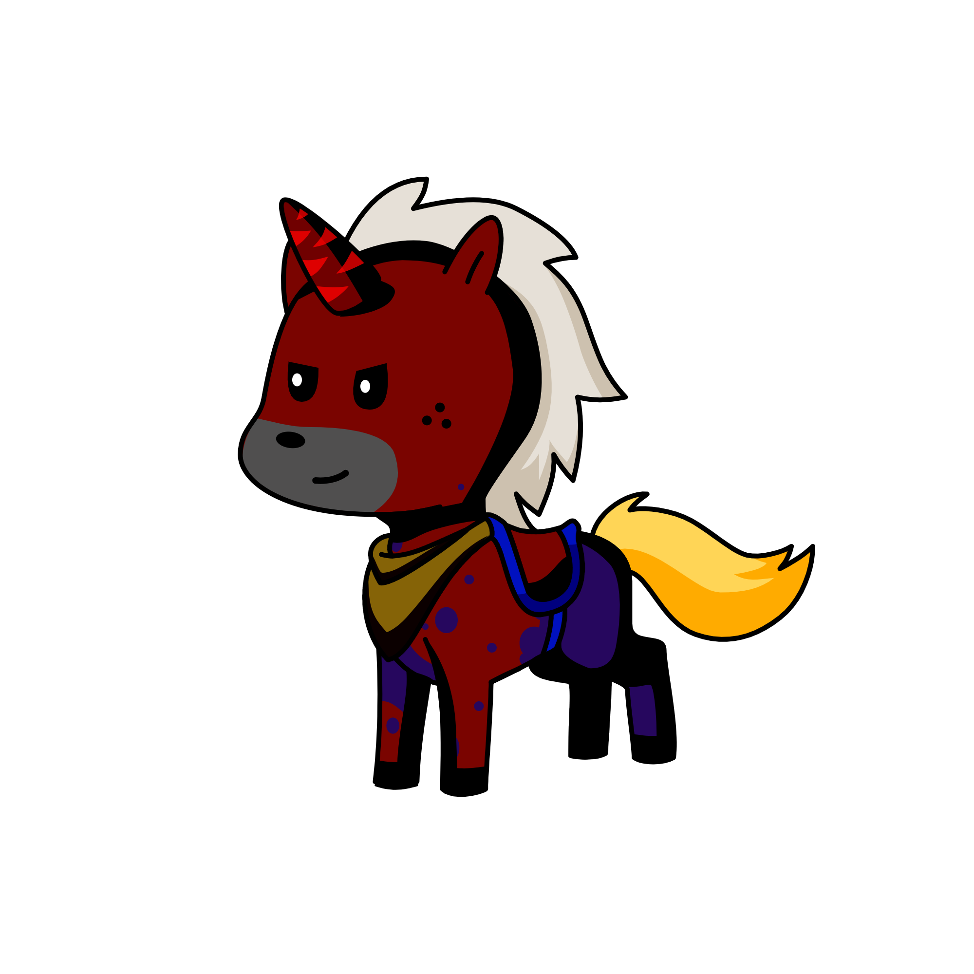 deth horse, the unicorn