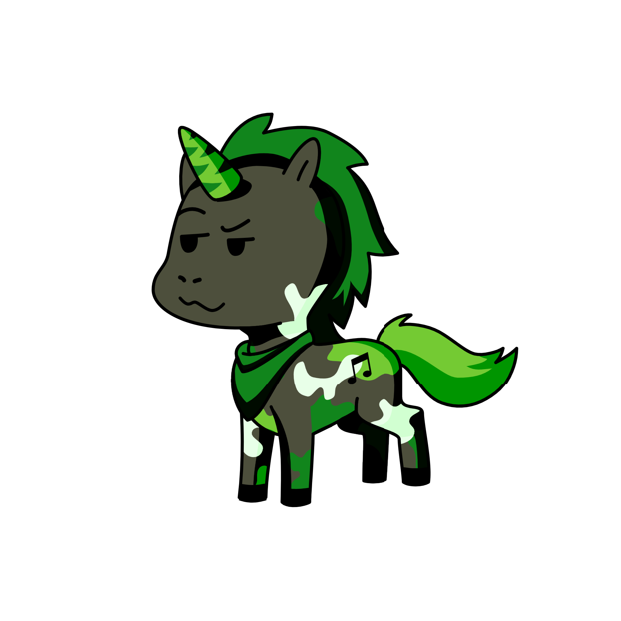 melody, the unicorn