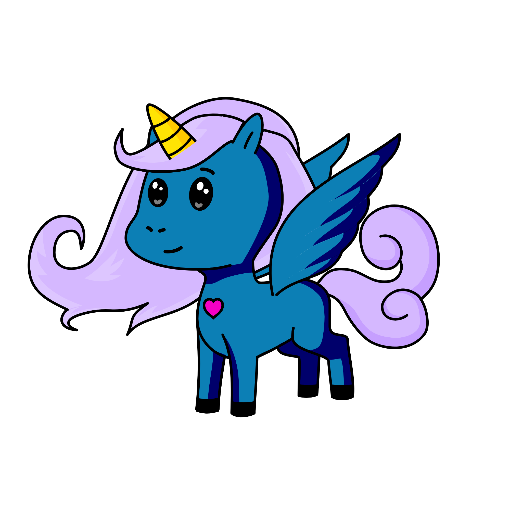 Luna, the unicorn
