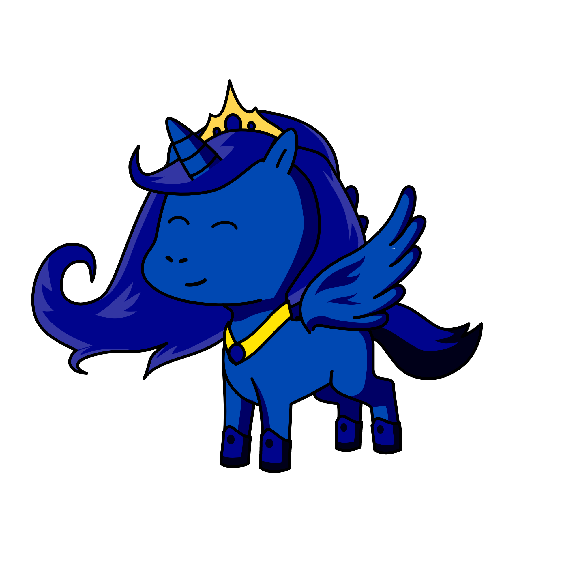 blueberry bella, the unicorn