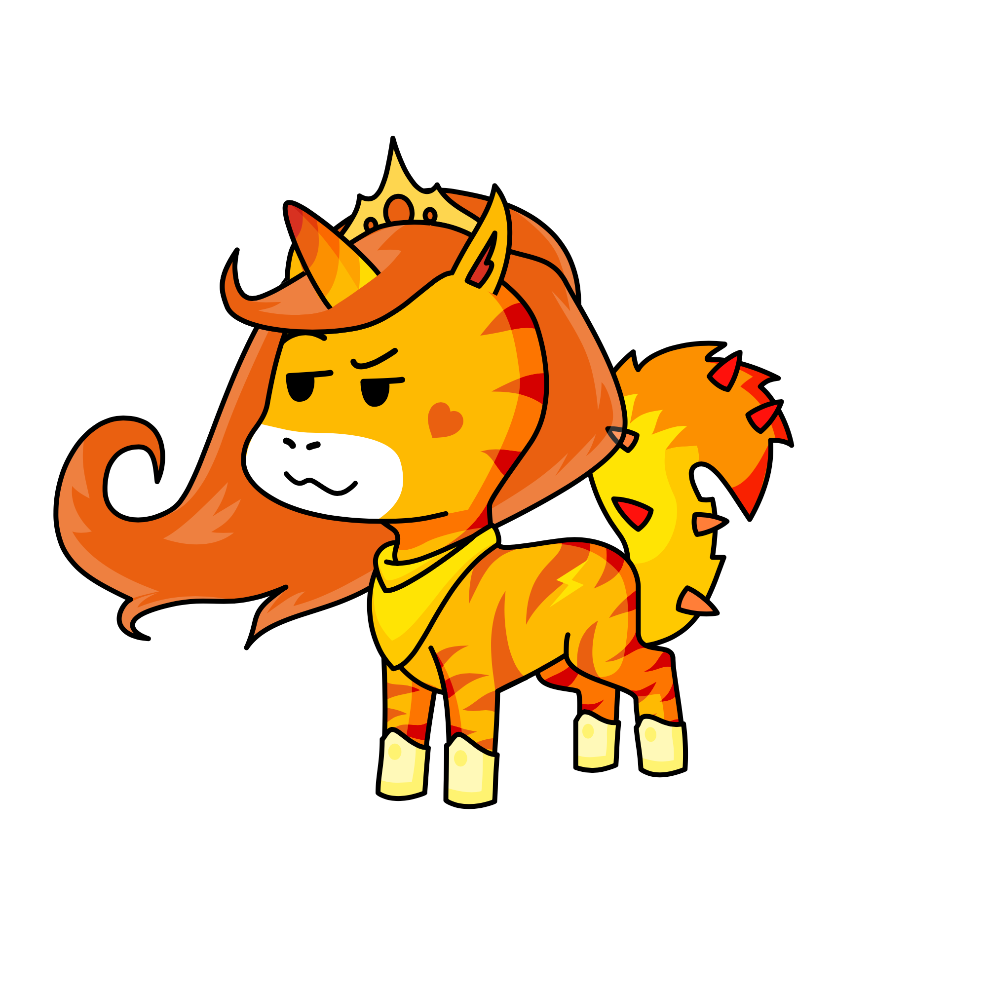 SparkFire, the unicorn