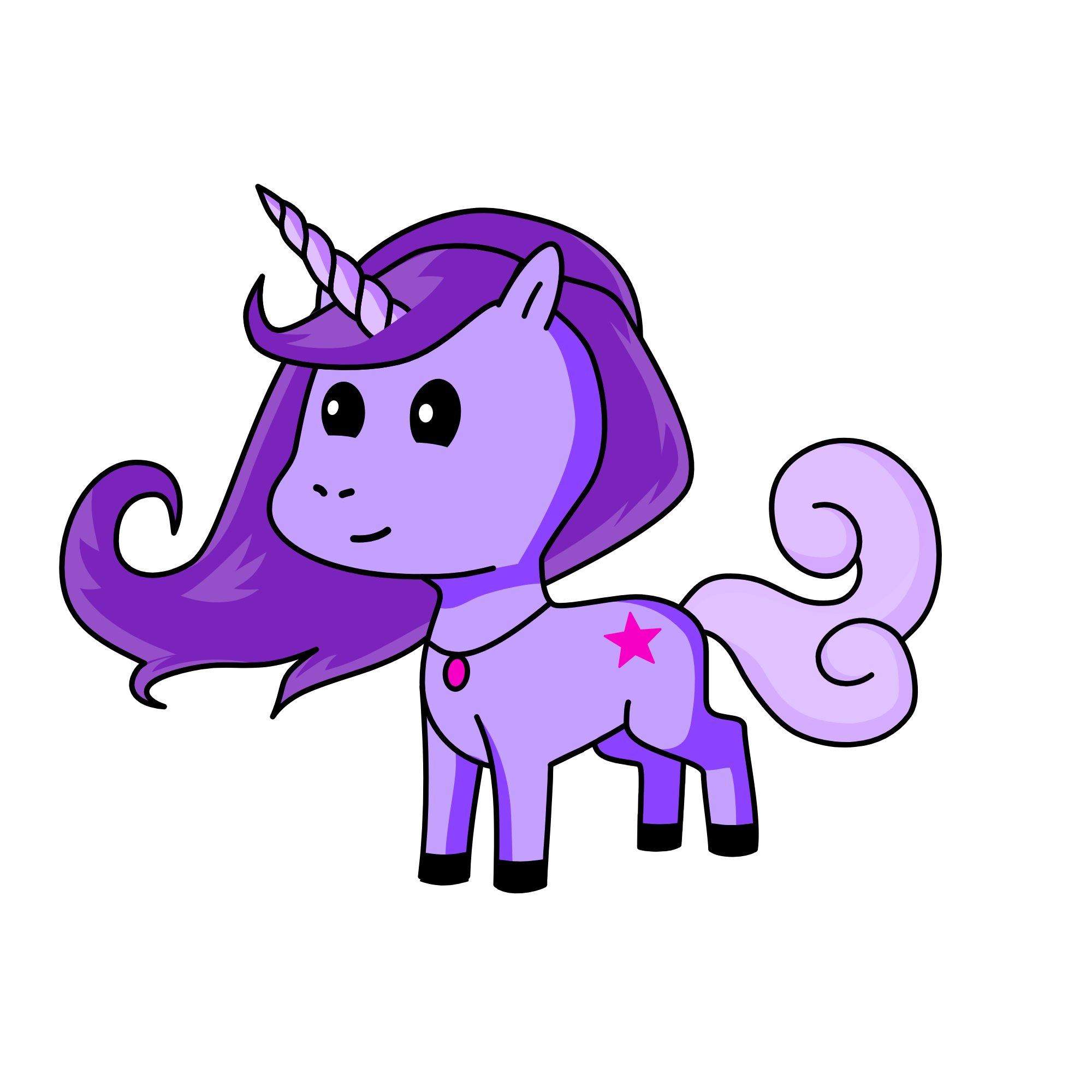Princess Star, the unicorn