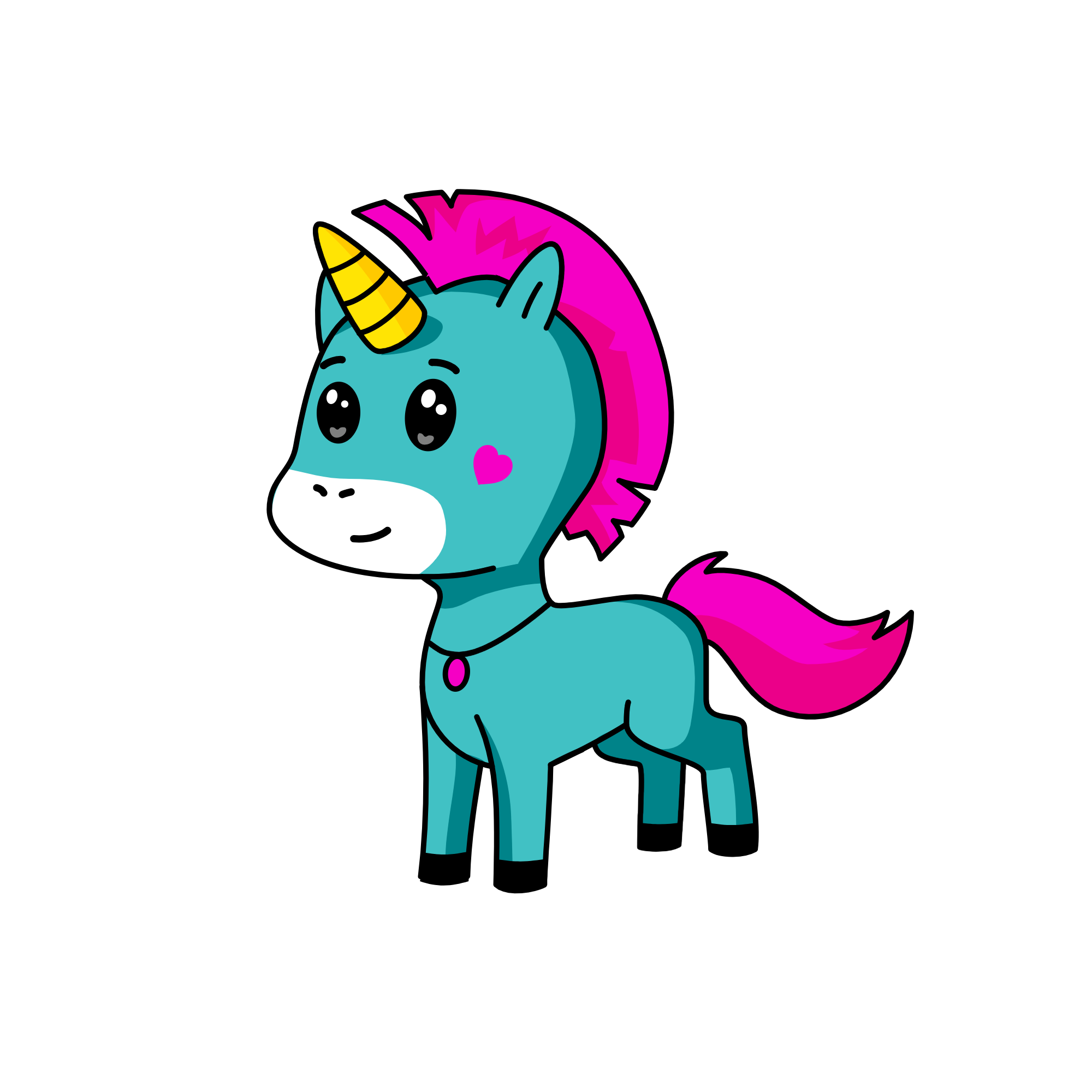 hally, the unicorn