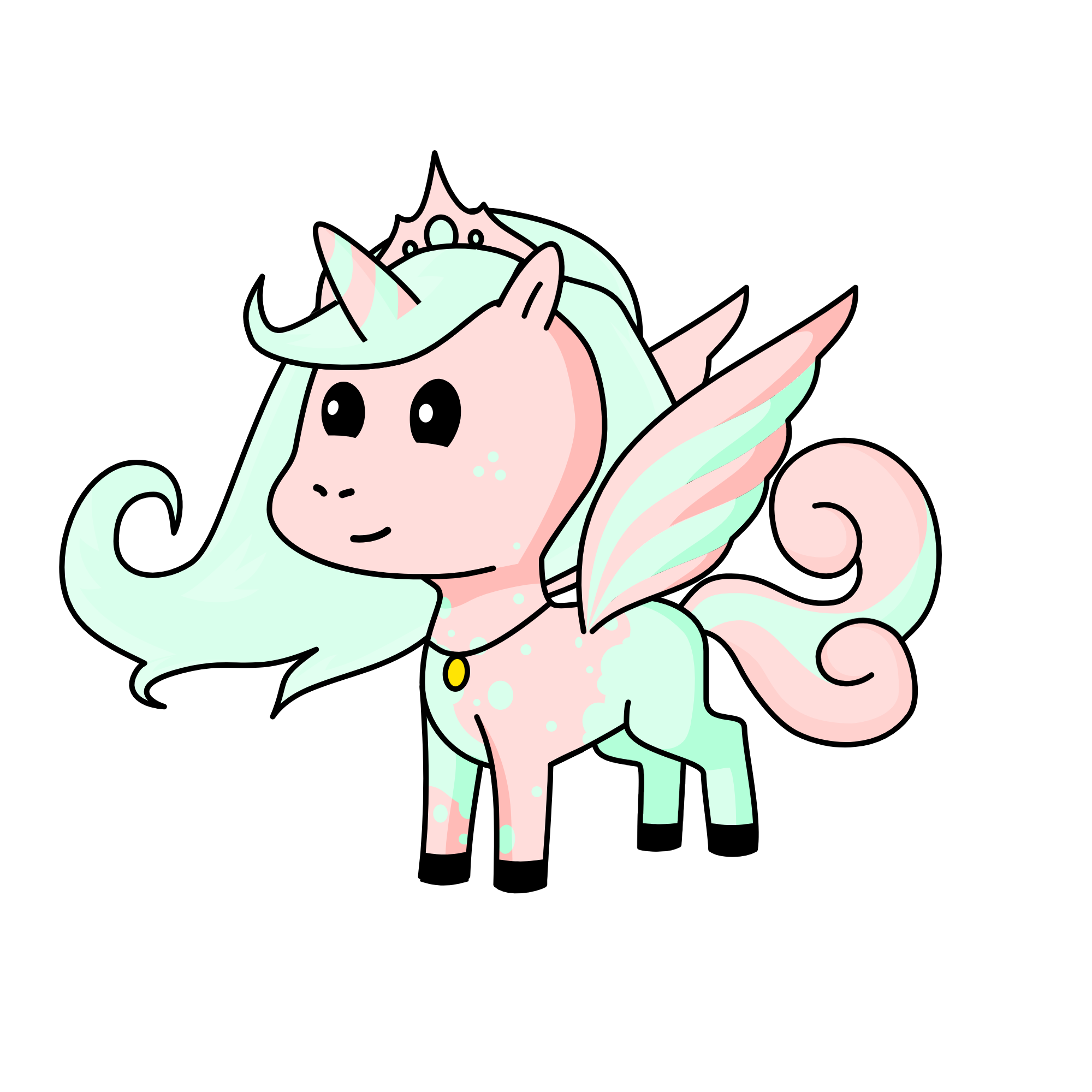 artsy, the unicorn
