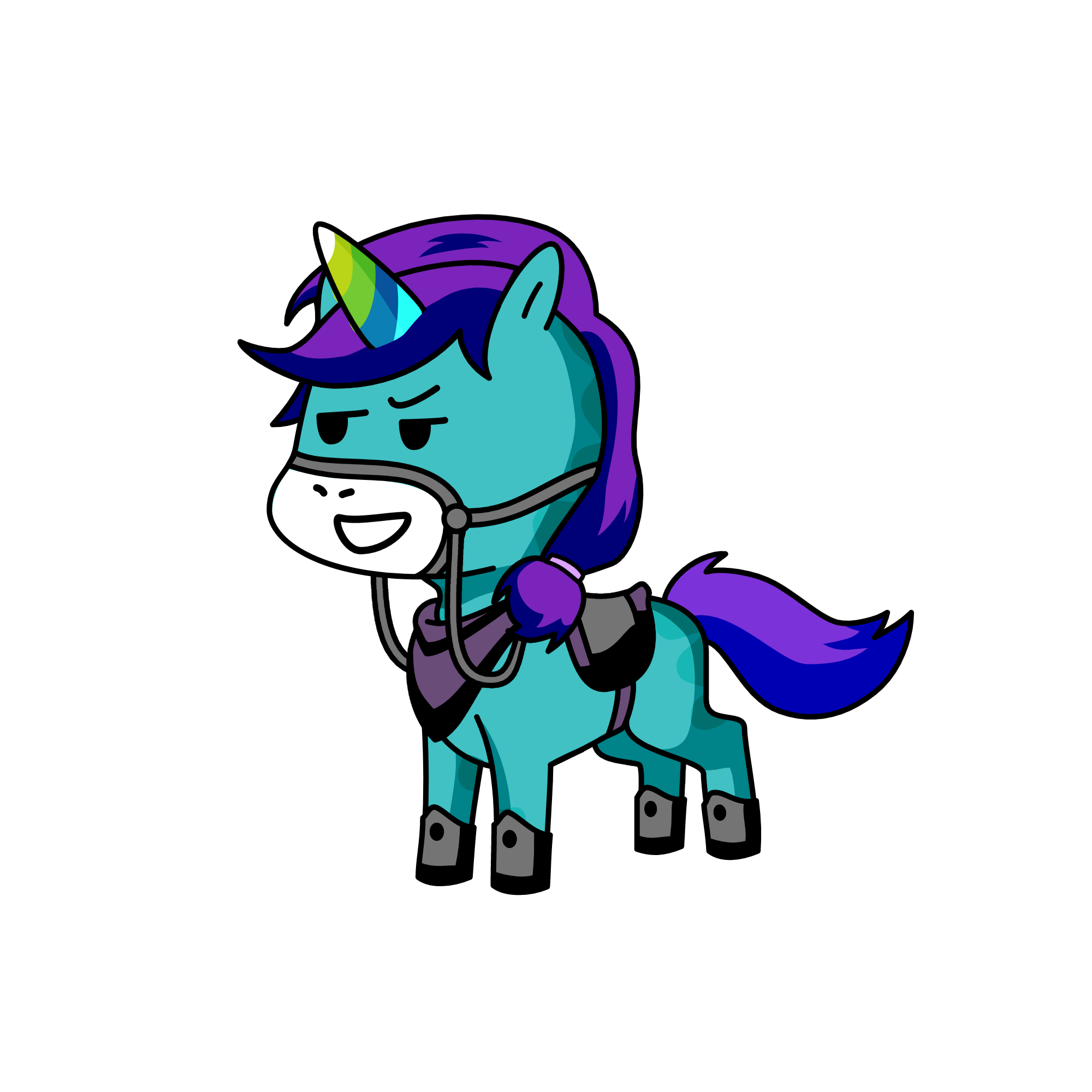 Asmuy, the unicorn