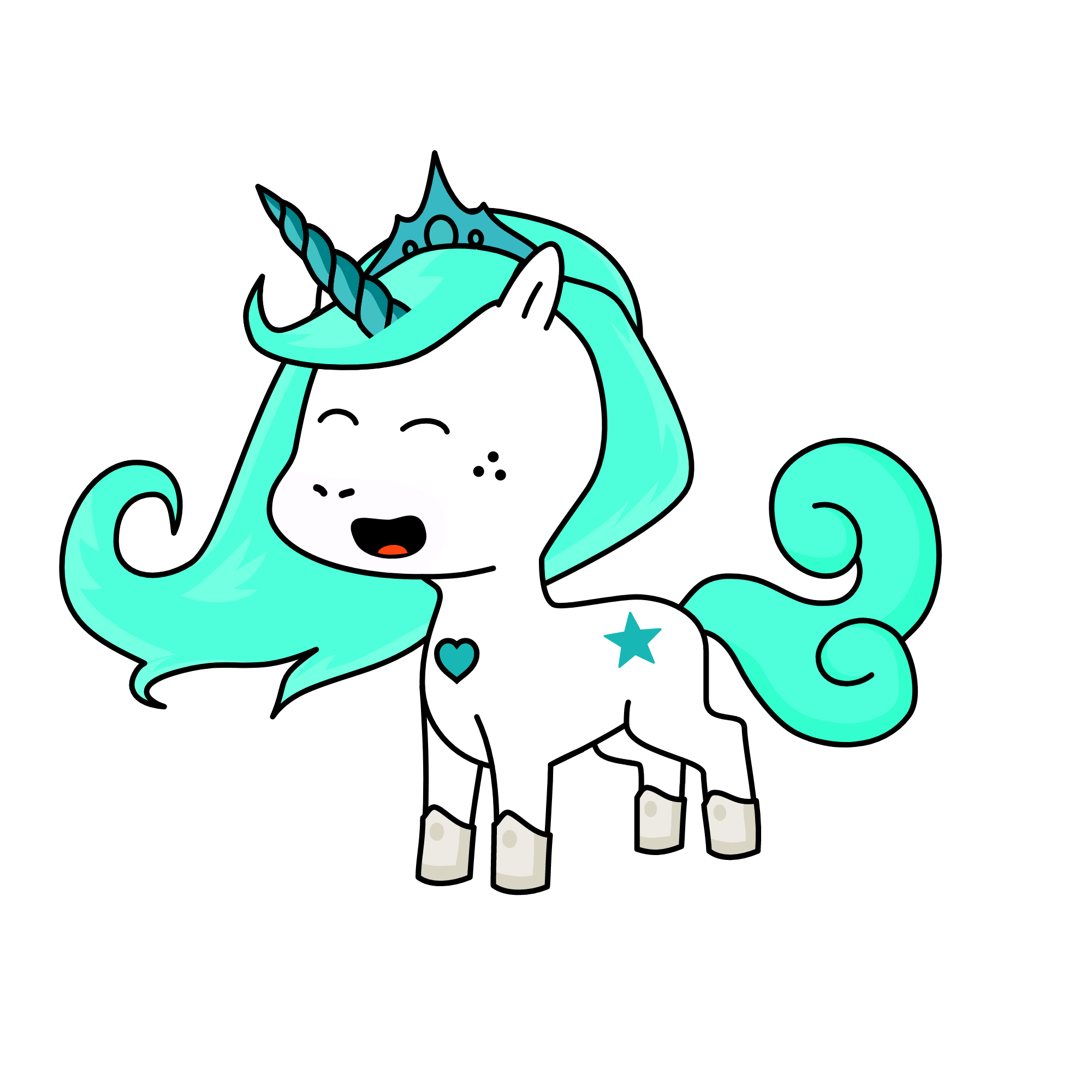 snow, the unicorn