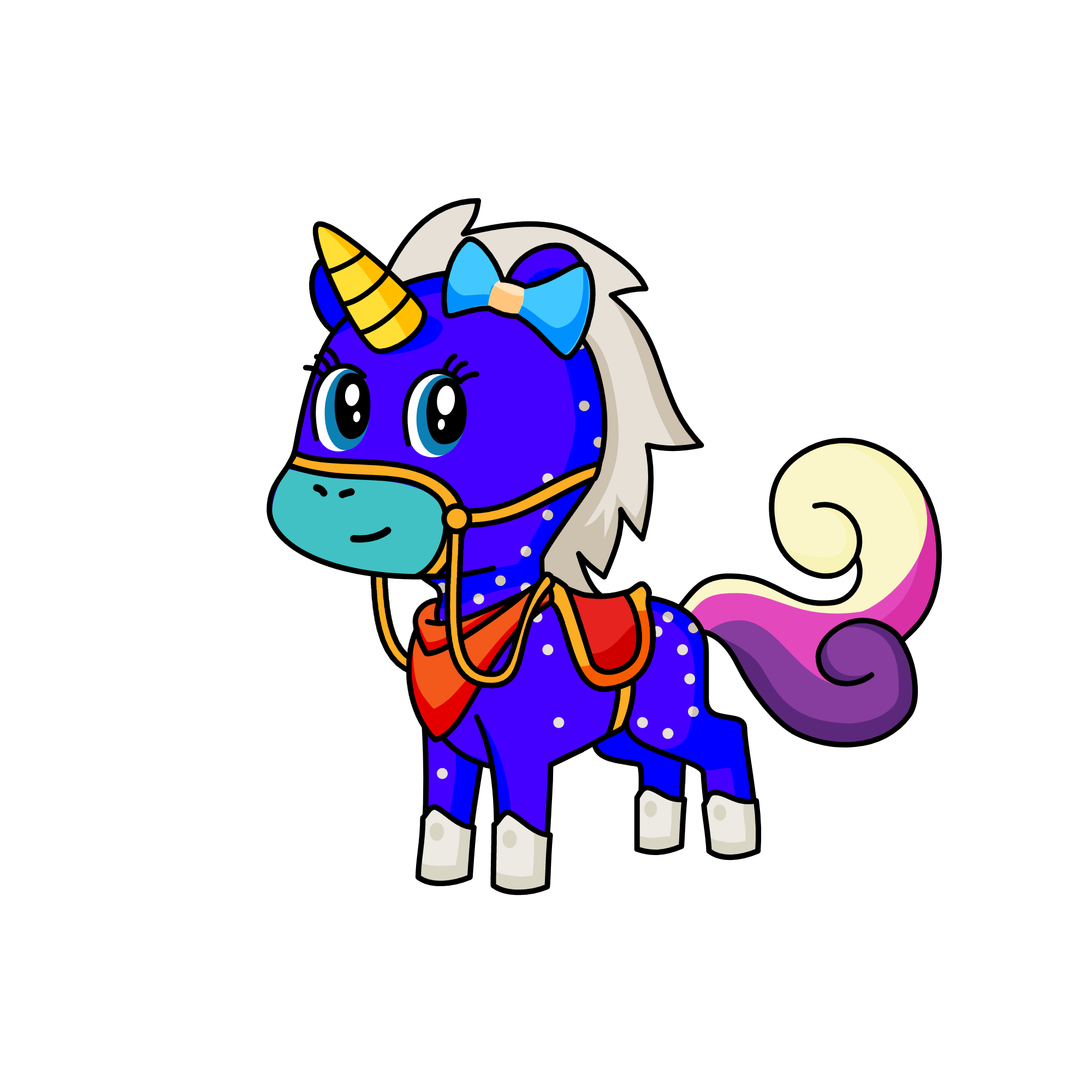 Windy, the unicorn